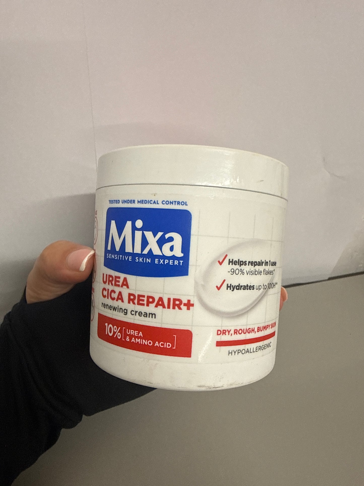 Mixa Urea Cica Repair+ Renewing Cream - 400ml