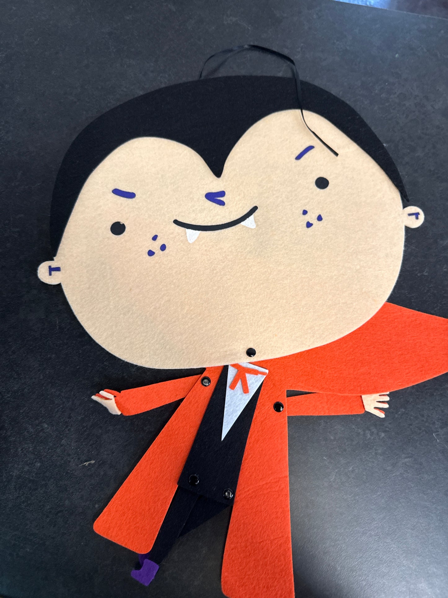 Felt hanging character