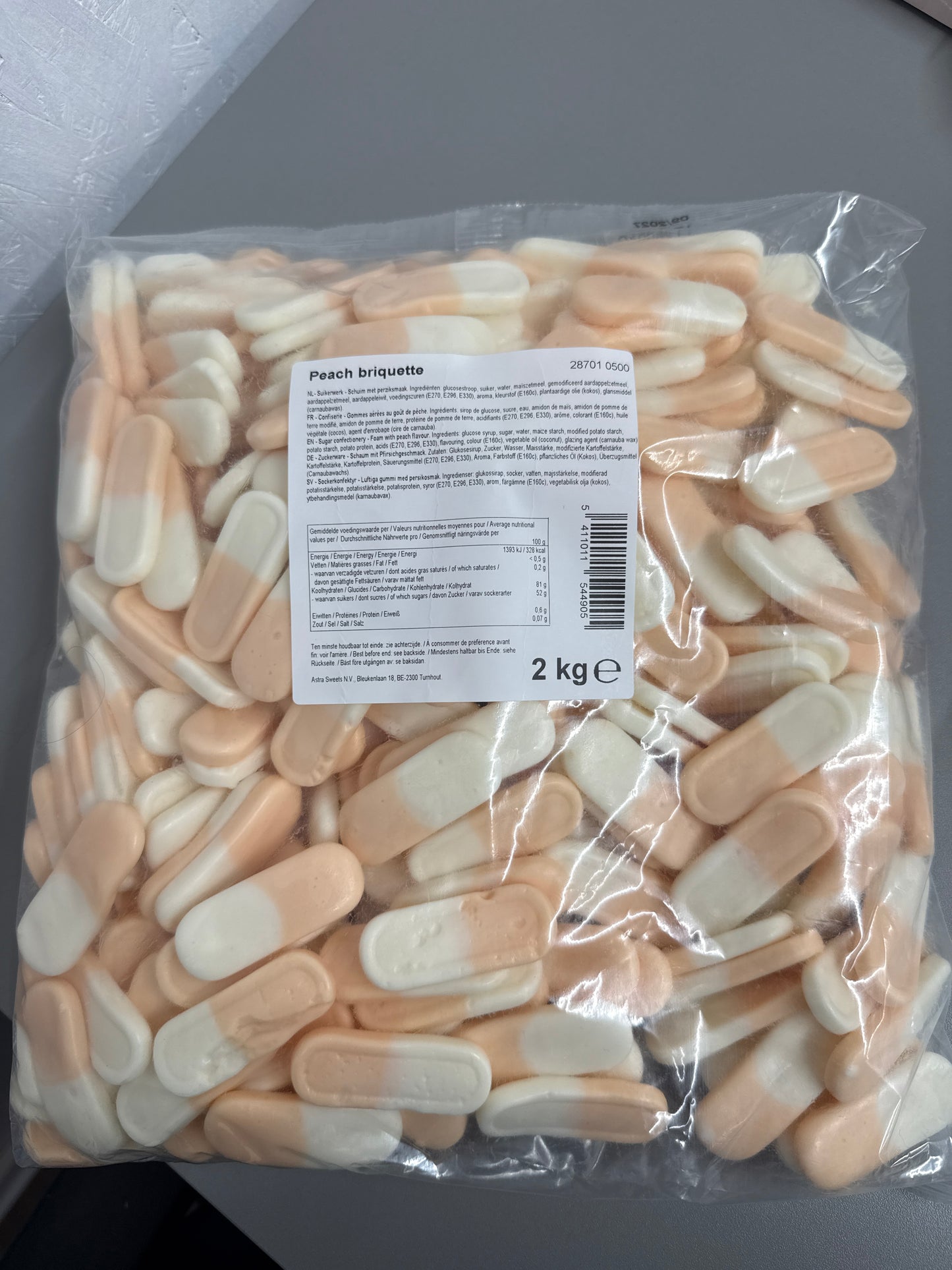 2KG Peach Briquette