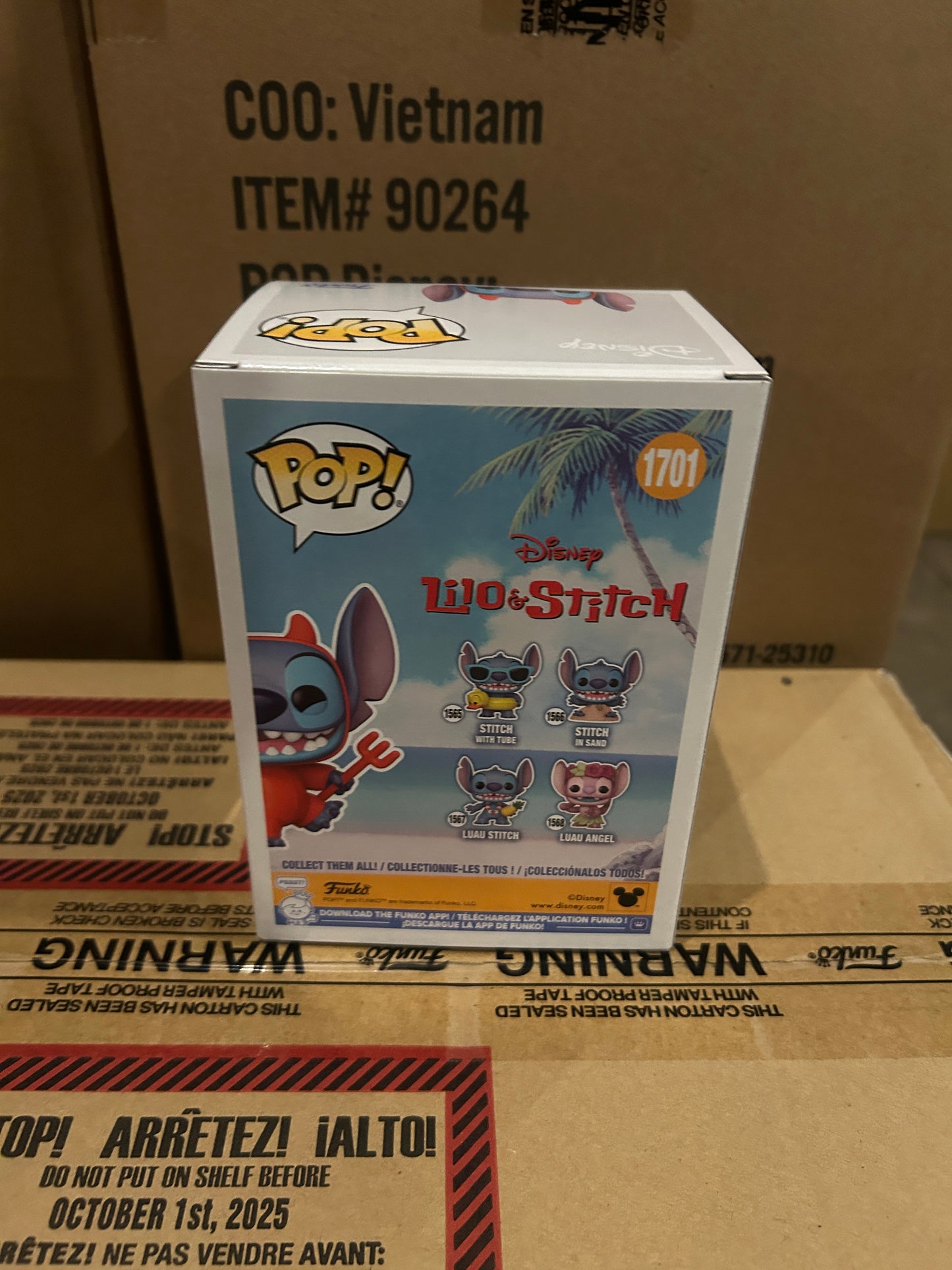 Devilish stitch chase Funko