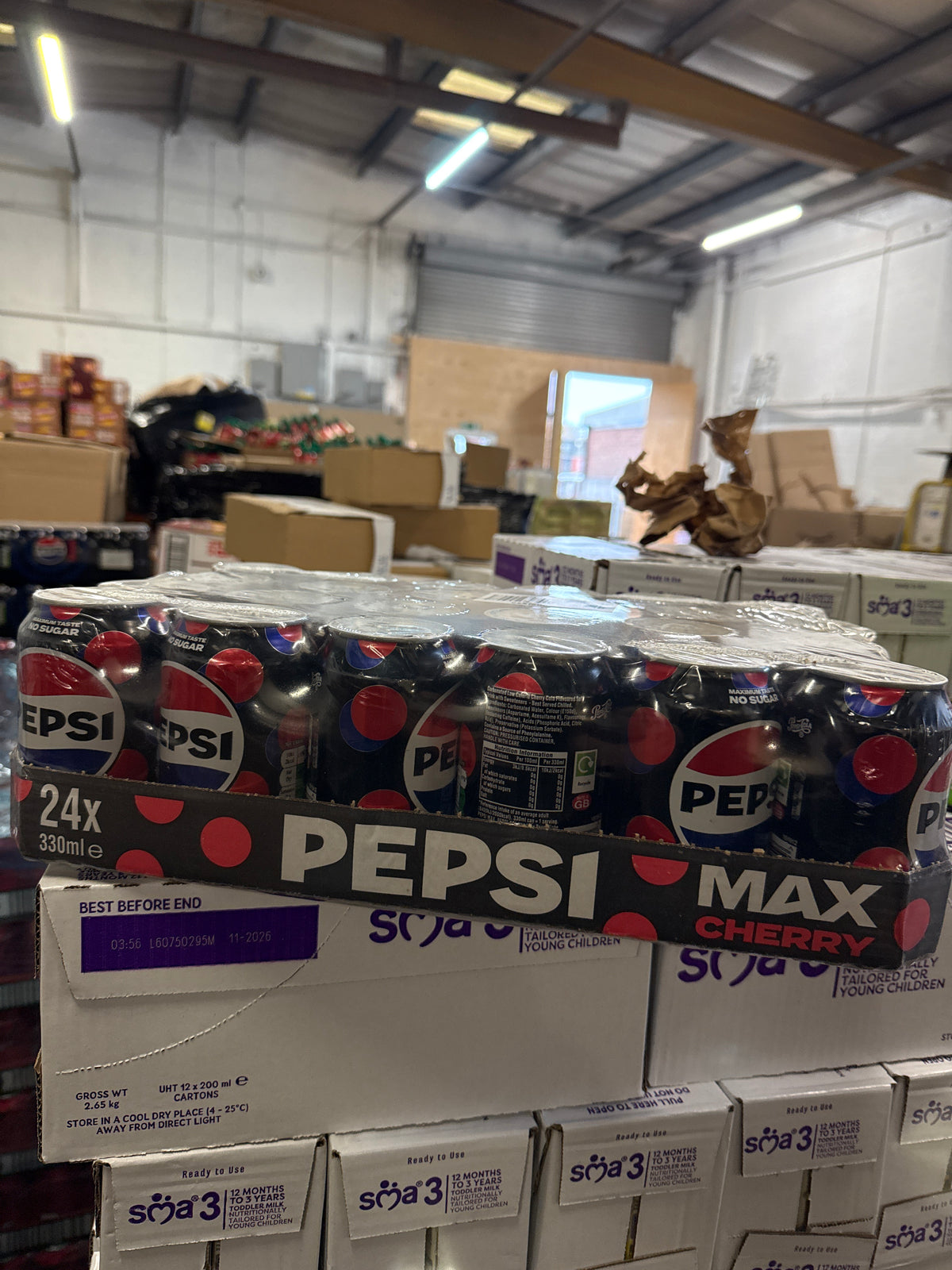 Pepsi Max Cherry 24pk - JULY 26