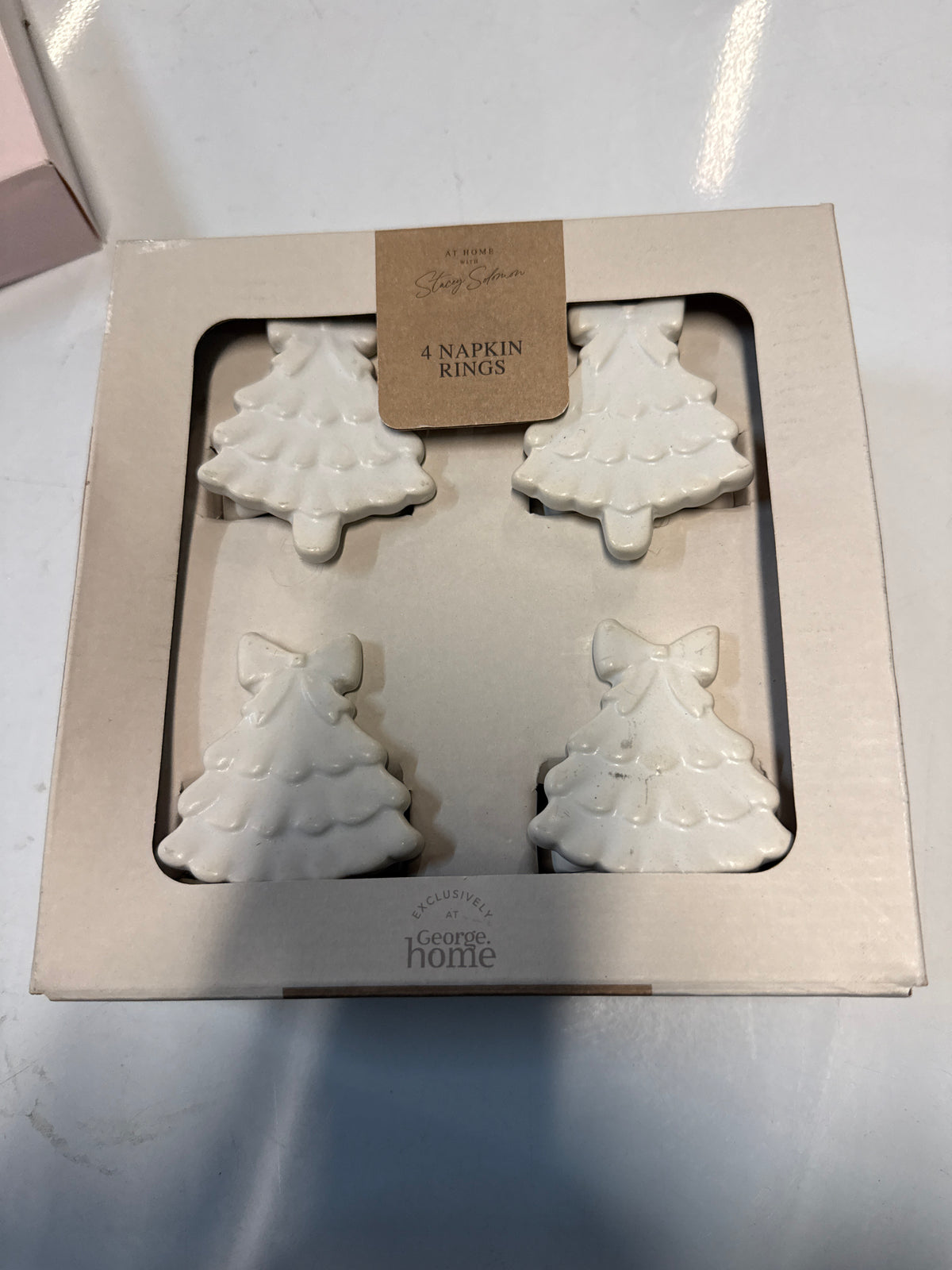 George Home - Stacey Solomon 4 Napkin Rings