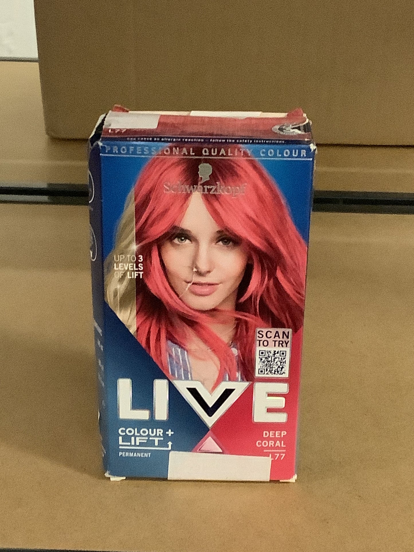 Schwarzkopf Live Colour + Lift Deep Coral