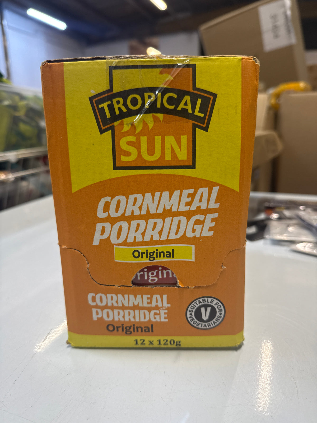 Box Cornmeal Porridge 12x120g