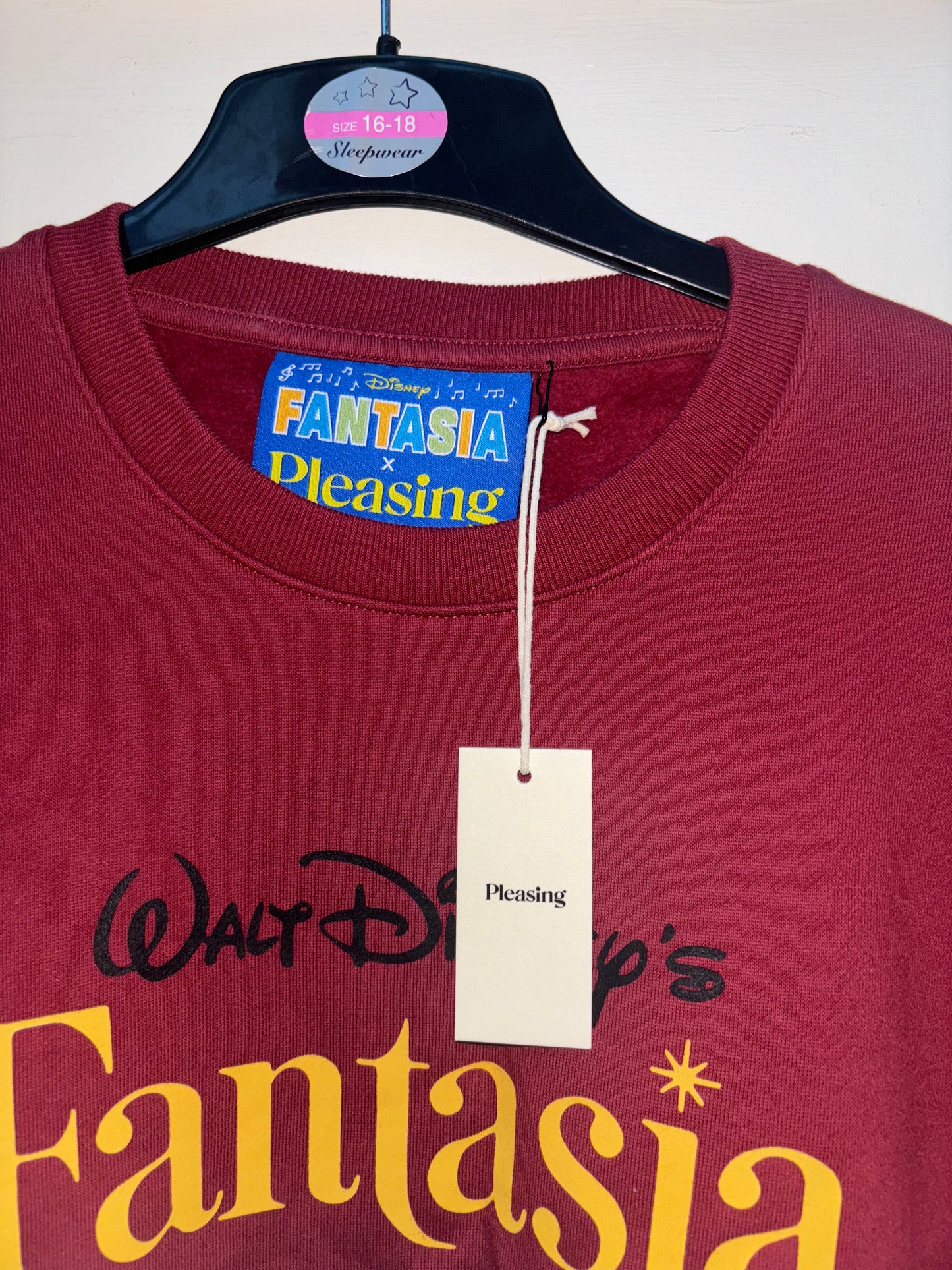 Disney Store Fantasia Pleasing Jumper / Sweatshirt - LARGE