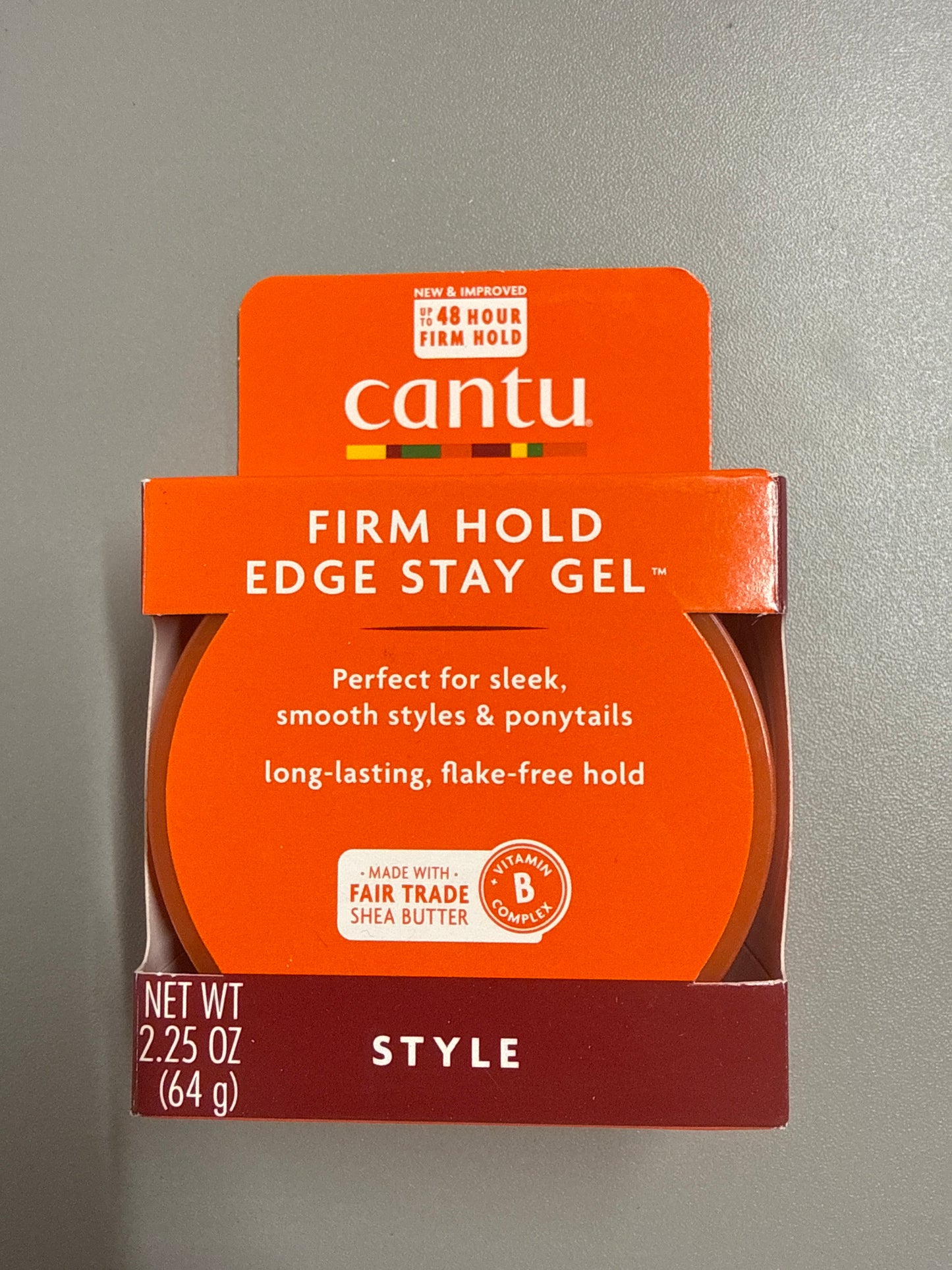 Cantu - Firm hold edge stay gel - 64g