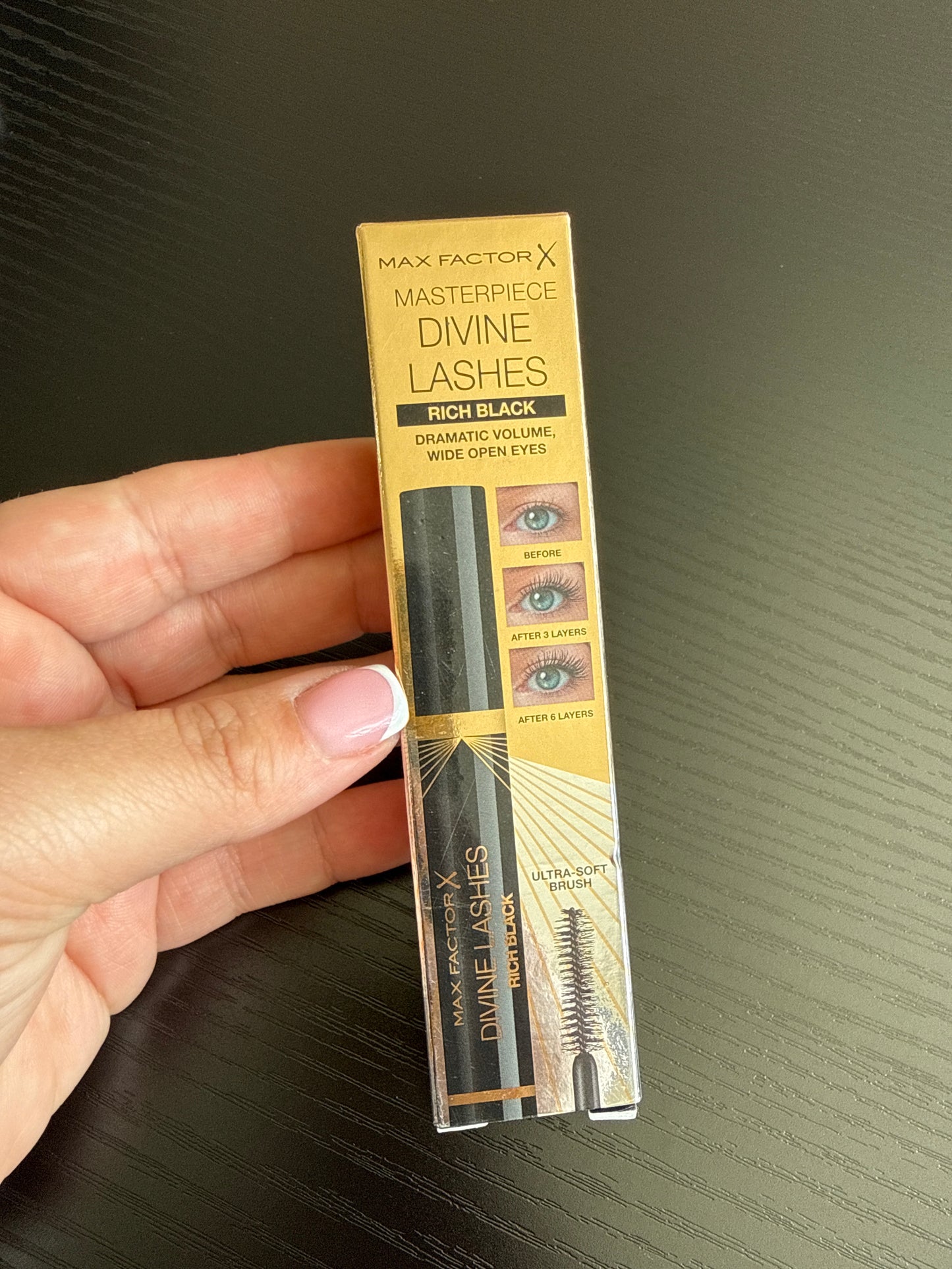 Max Factor Divine Lashes Volume Mascara, Black, 8 ml