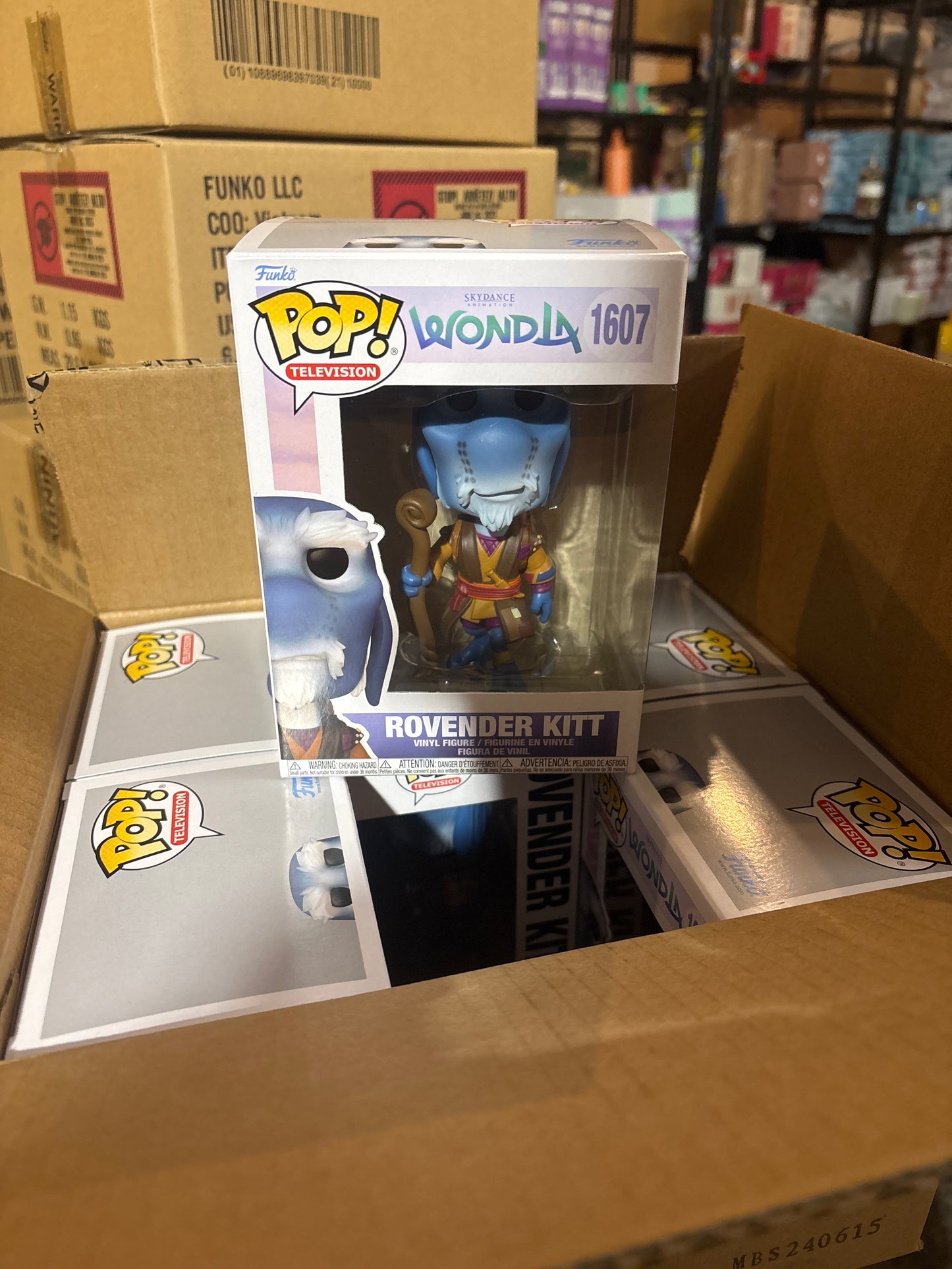 6 x Funko Pop! Wondla Rovender Kitt