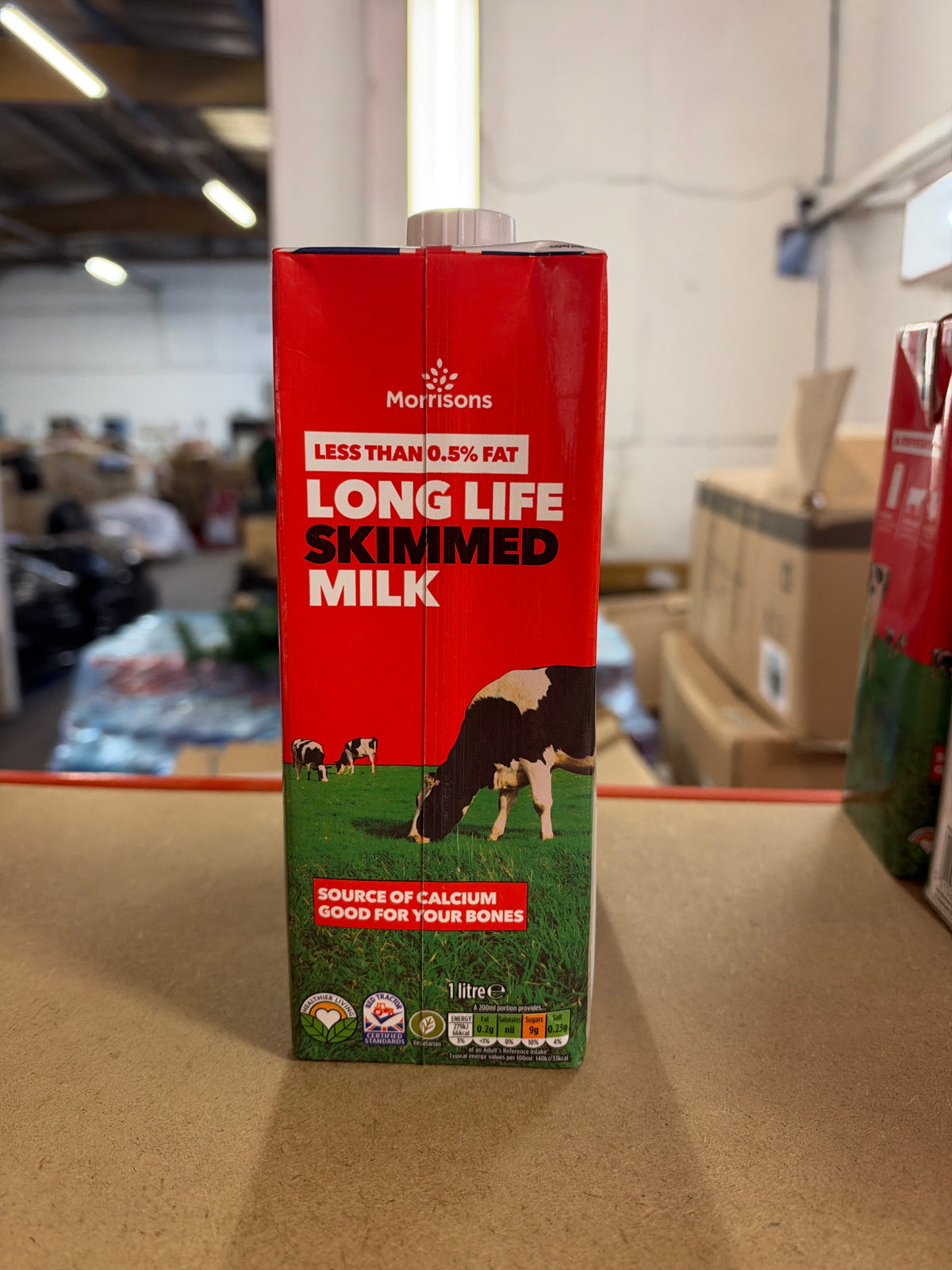 Long Life Semi Skimmed Milk 1L