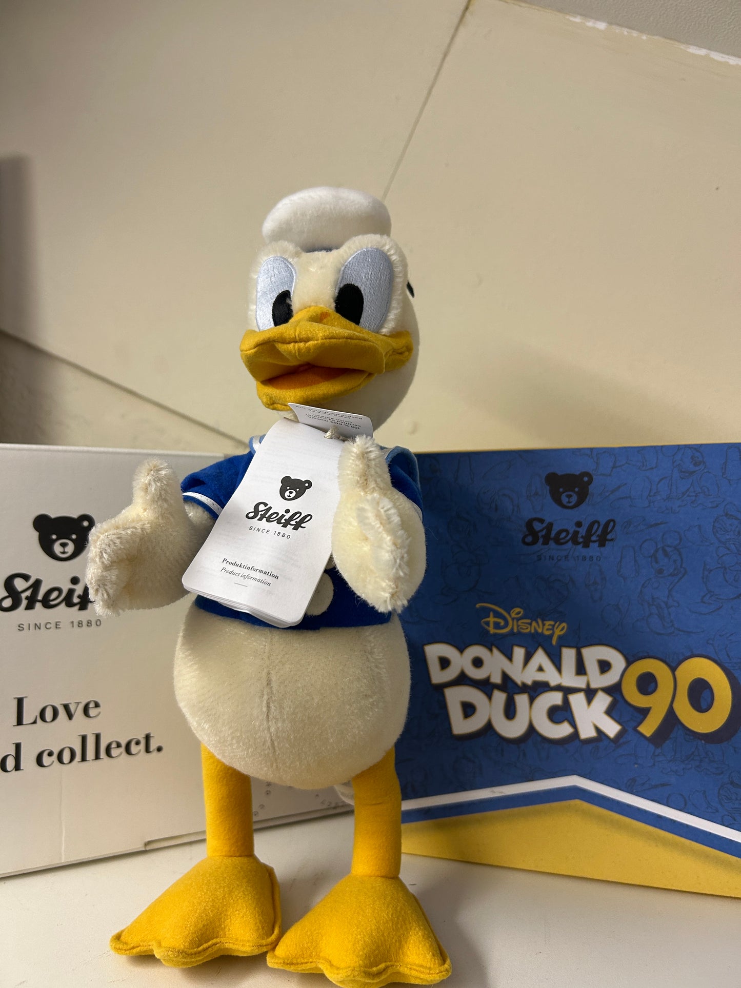 Donald Duck steiff limited edition