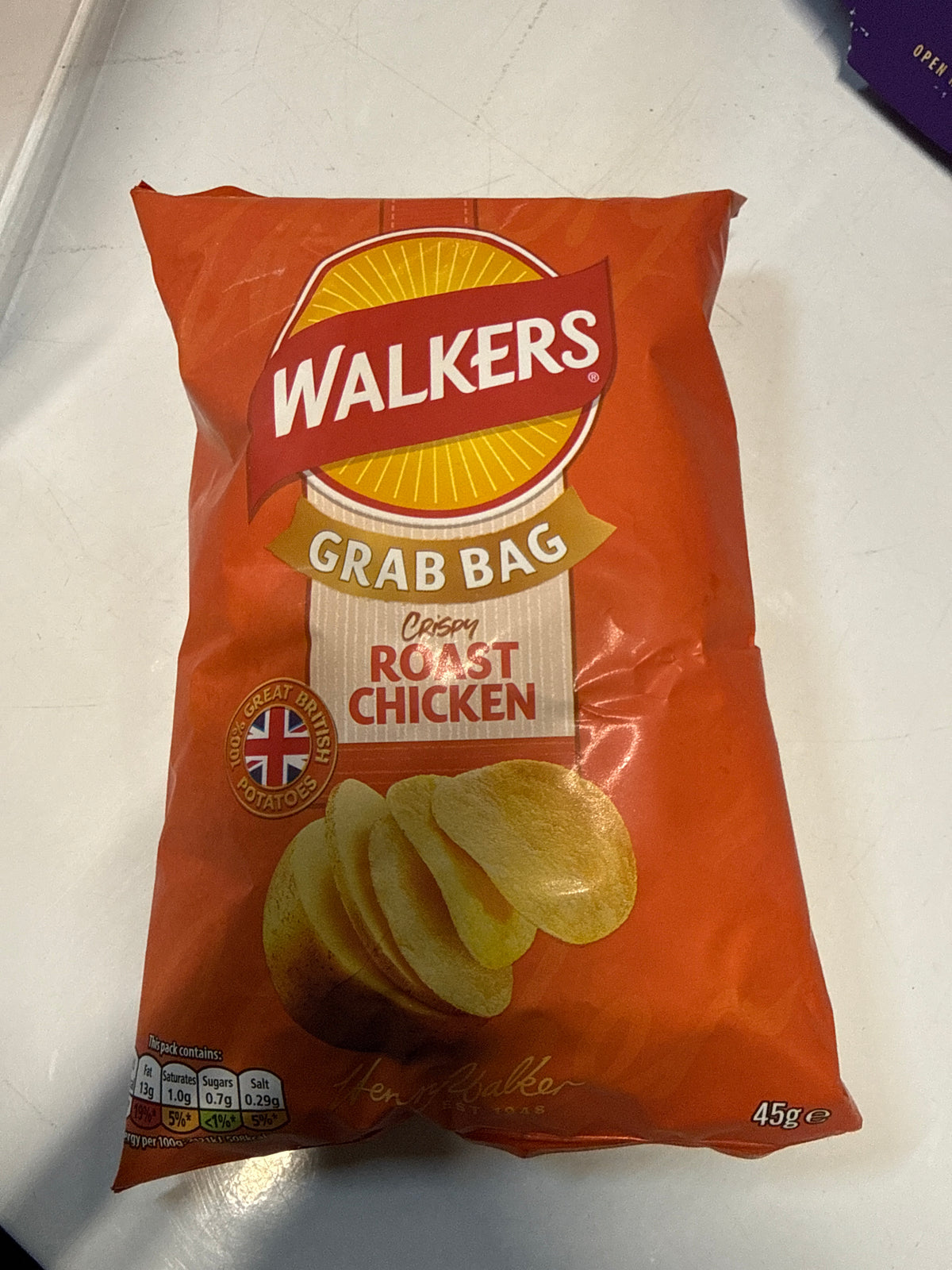 Walkers Grab Bag Roast Chicken