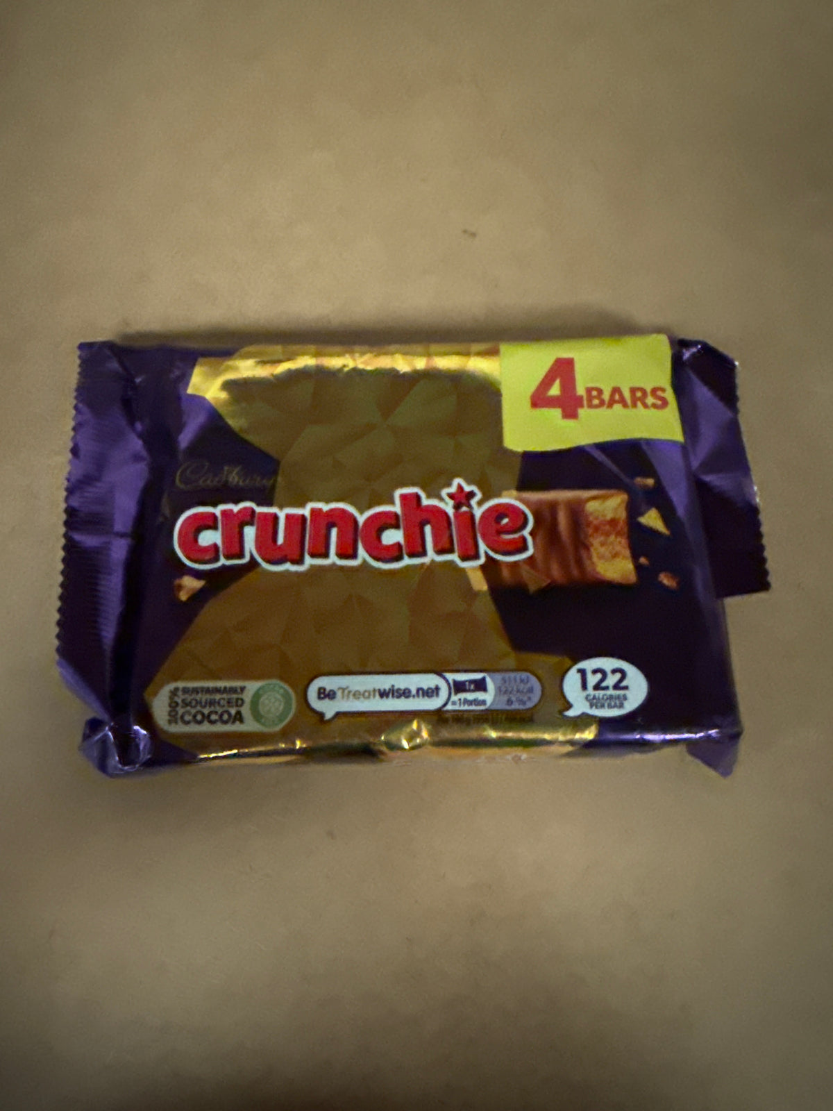 Crunchie - 4 bars