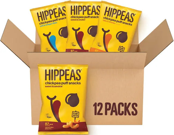 Hippies Mixed Case - Vegan Crisps (12pk)