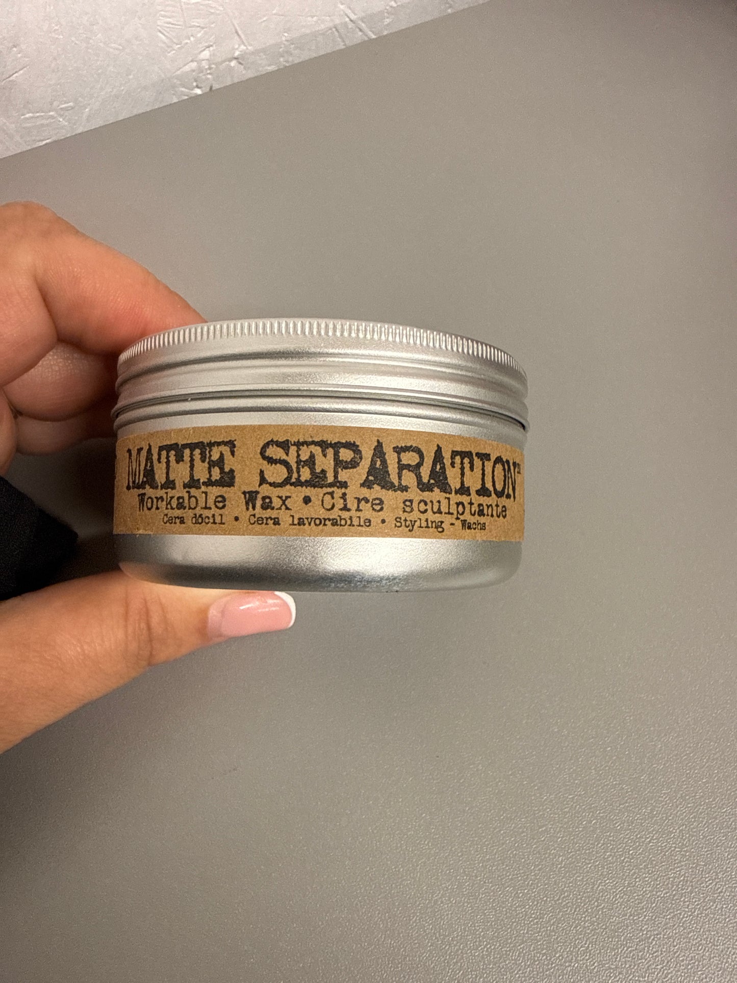 Bed Head For Men by TIGI - Matte Separation Workable Wax - 85g