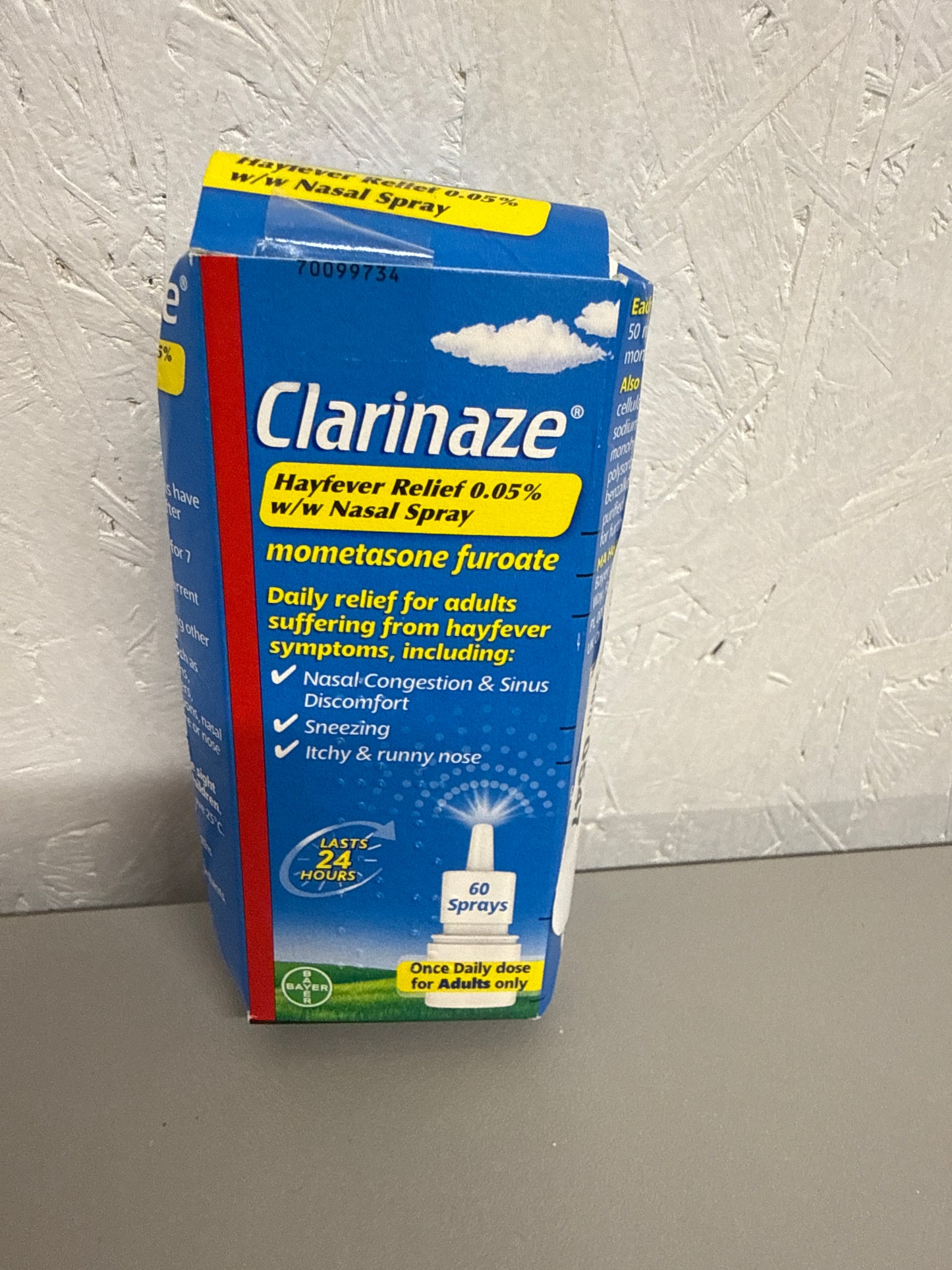 Clarinaze - Hayfever Relief - 60 Sprays