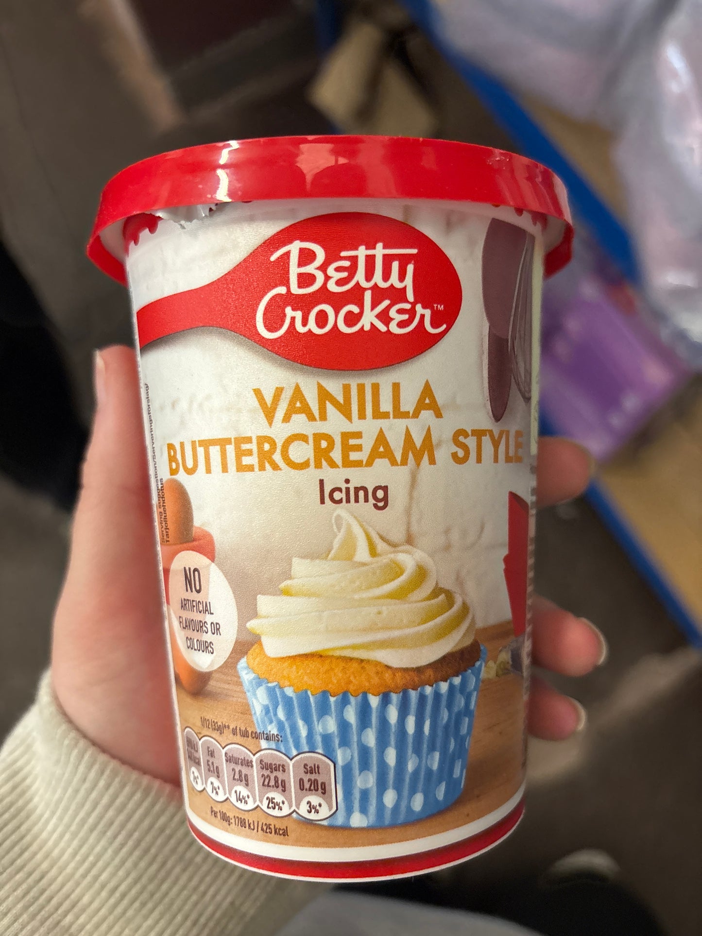 Vanilla buttercream