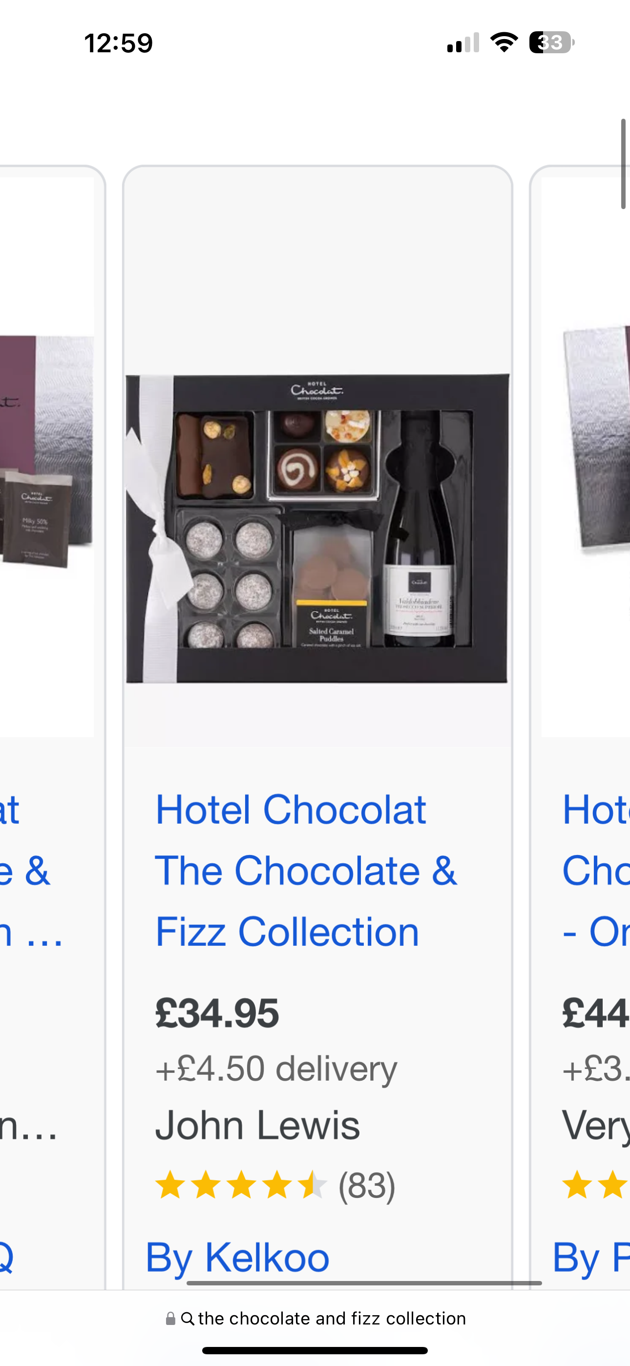 Chocolate And Fizz Collection