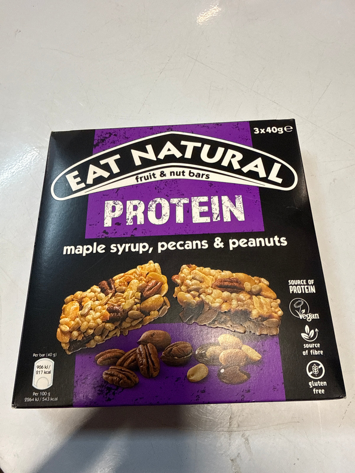 Eat Natural Fruit & Nut Bars - Maple Syrup, Pecans & Peanuts
