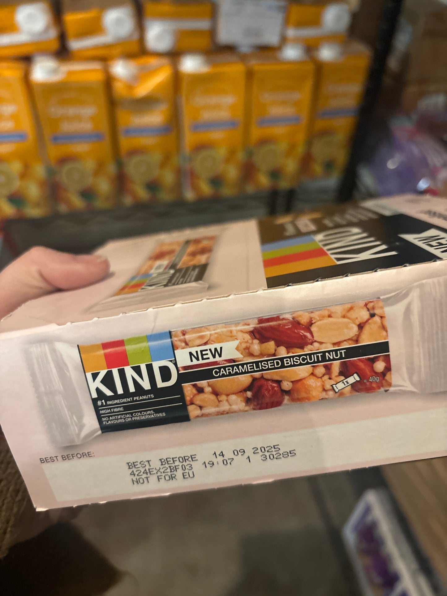 Kind Caramelised Biscuit Nut - 14/9/25