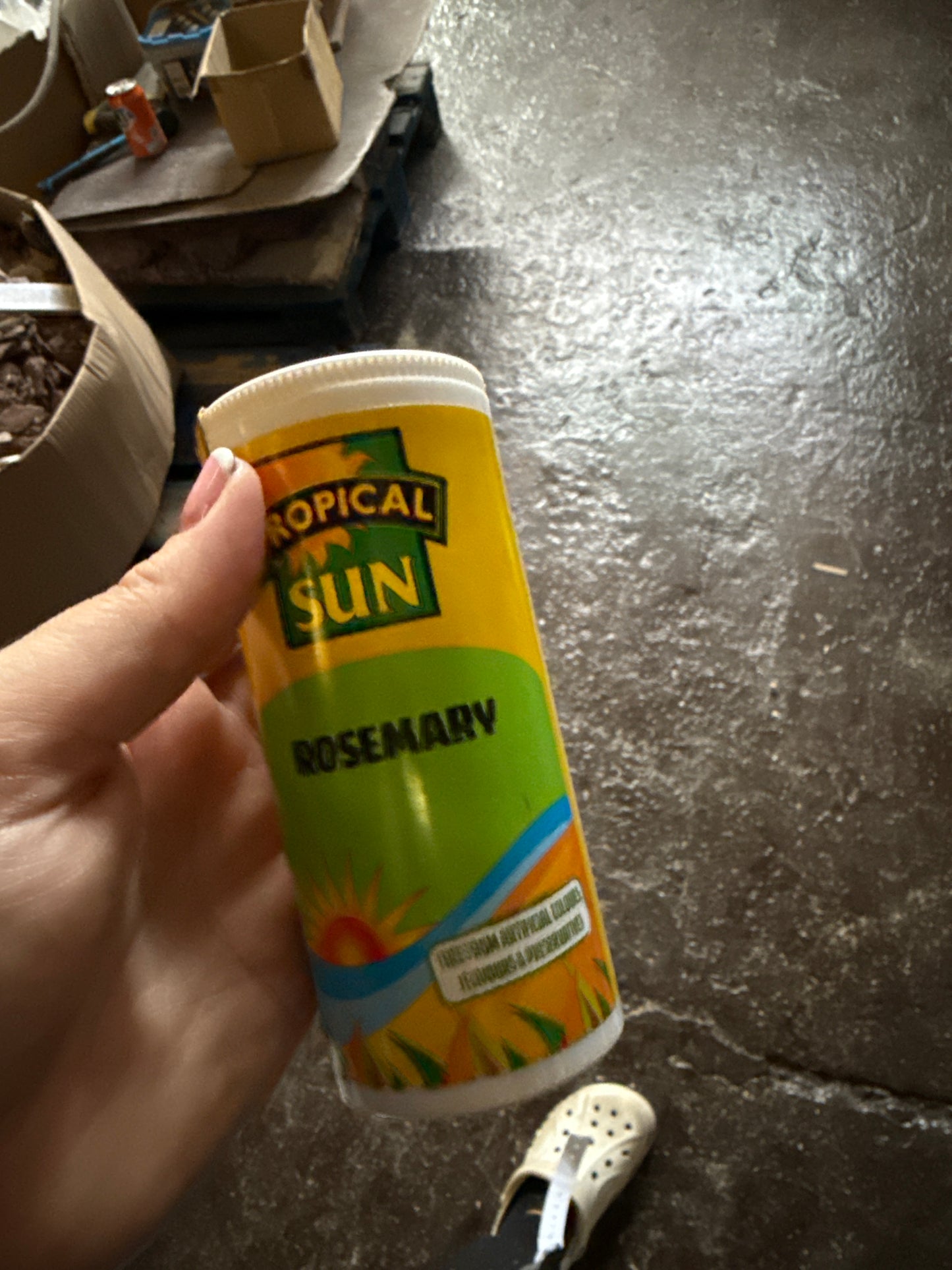 Tropical sun rosemary