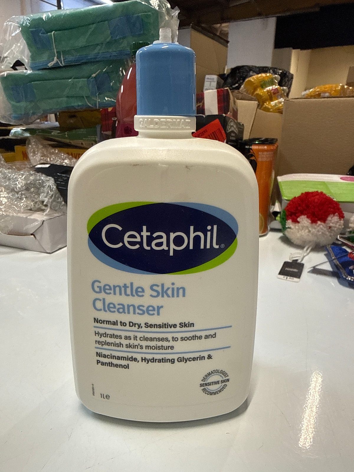 Cetaphil Gentle Skin Cleanser 1L *damaged lid*