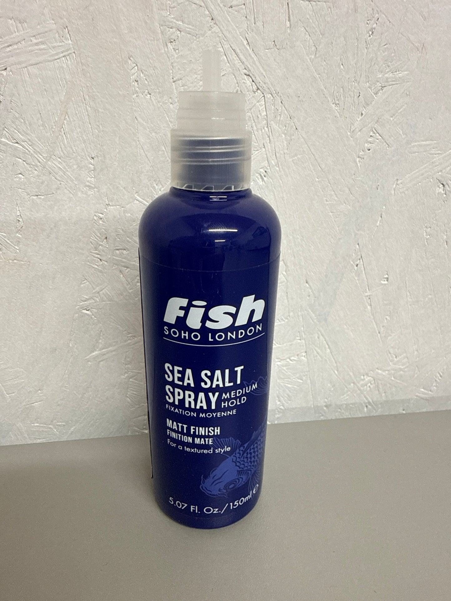 Fish Sea Salt Spray - Texturizing Hair with Sea Minerals, 150ml *No Lid*