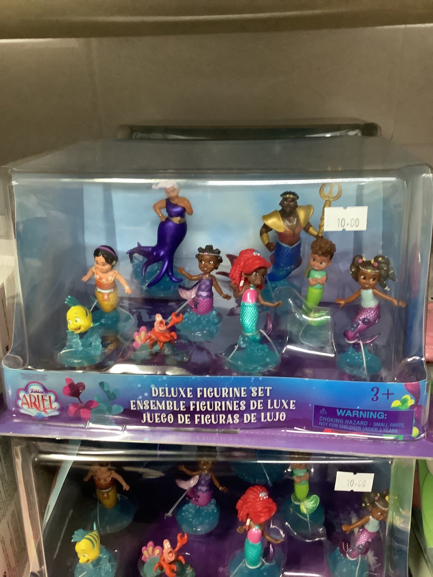 Disney junior Ariel deluxe figurine set