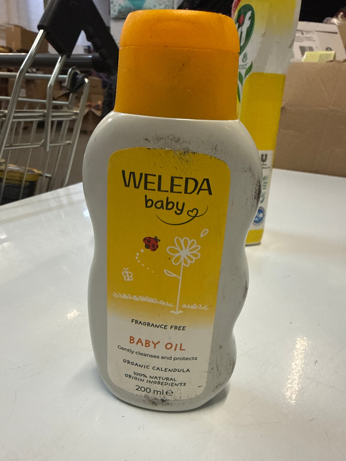 Weleda Baby Oil 200ml *Marked on bottle*