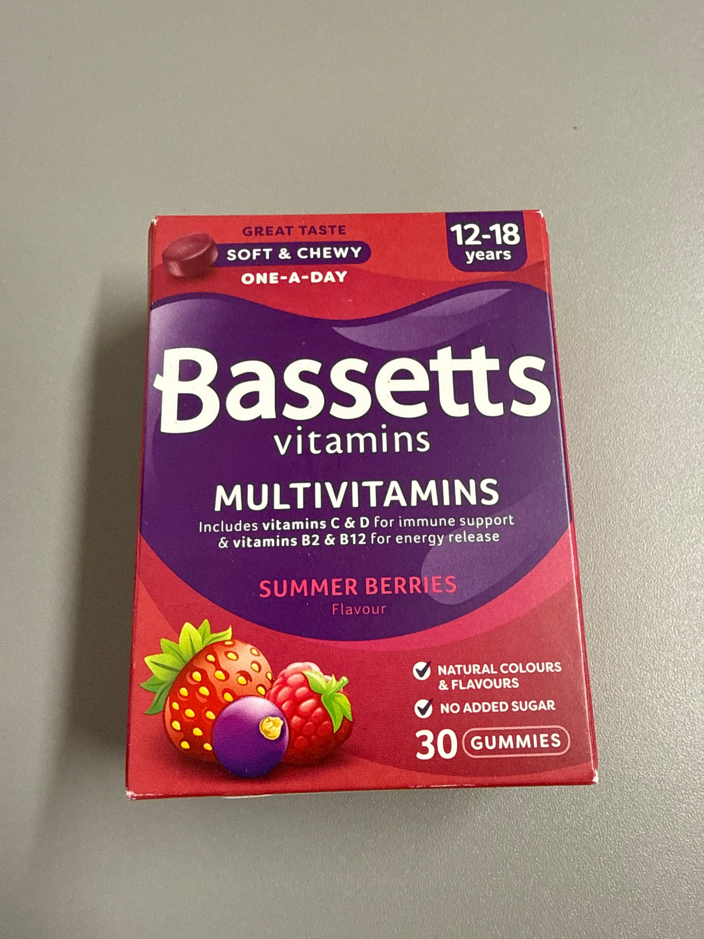 Bassetts - Multivitamins - 12-18years - Summer Berries