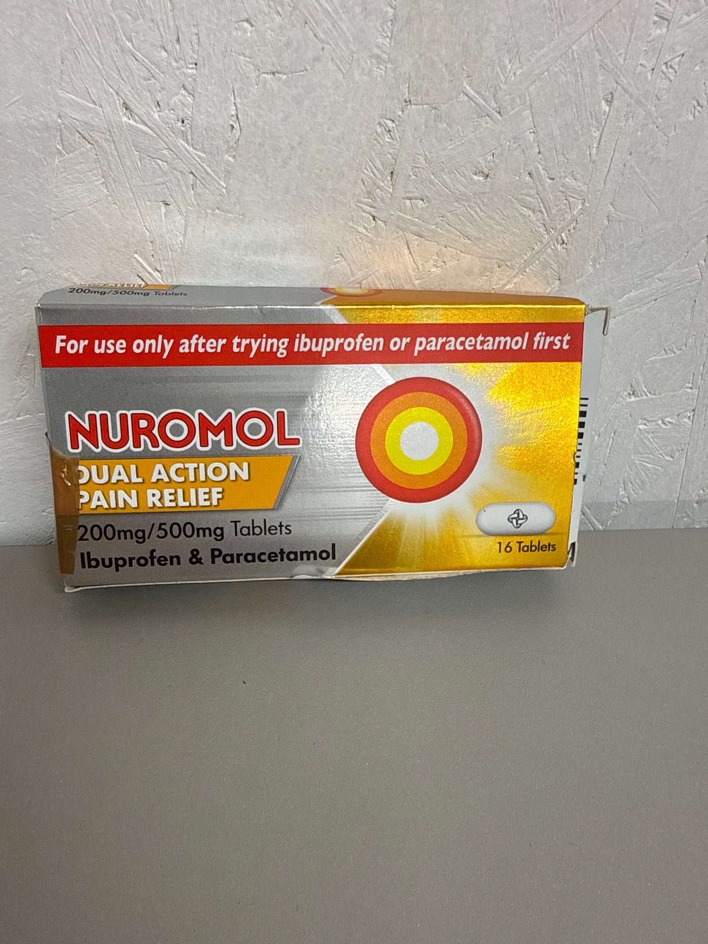 Nuromol Dual Action Pain Relief - 16 Pack