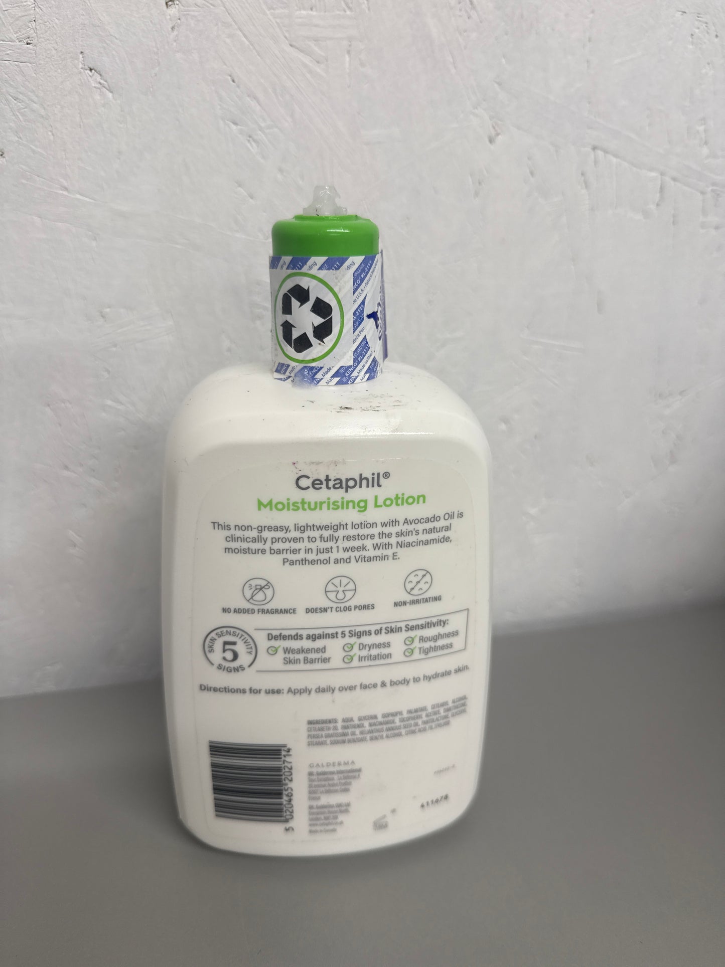 Cetaphil Face & Body Moisturiser, 1L *No Lid*