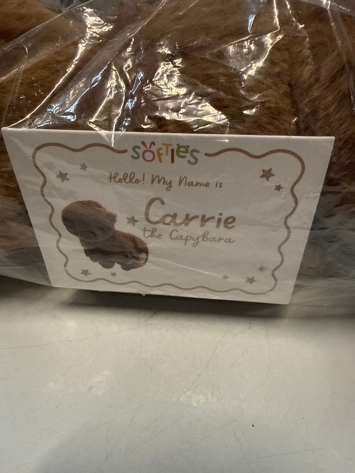 Softies - Carrie The Capybara Plush