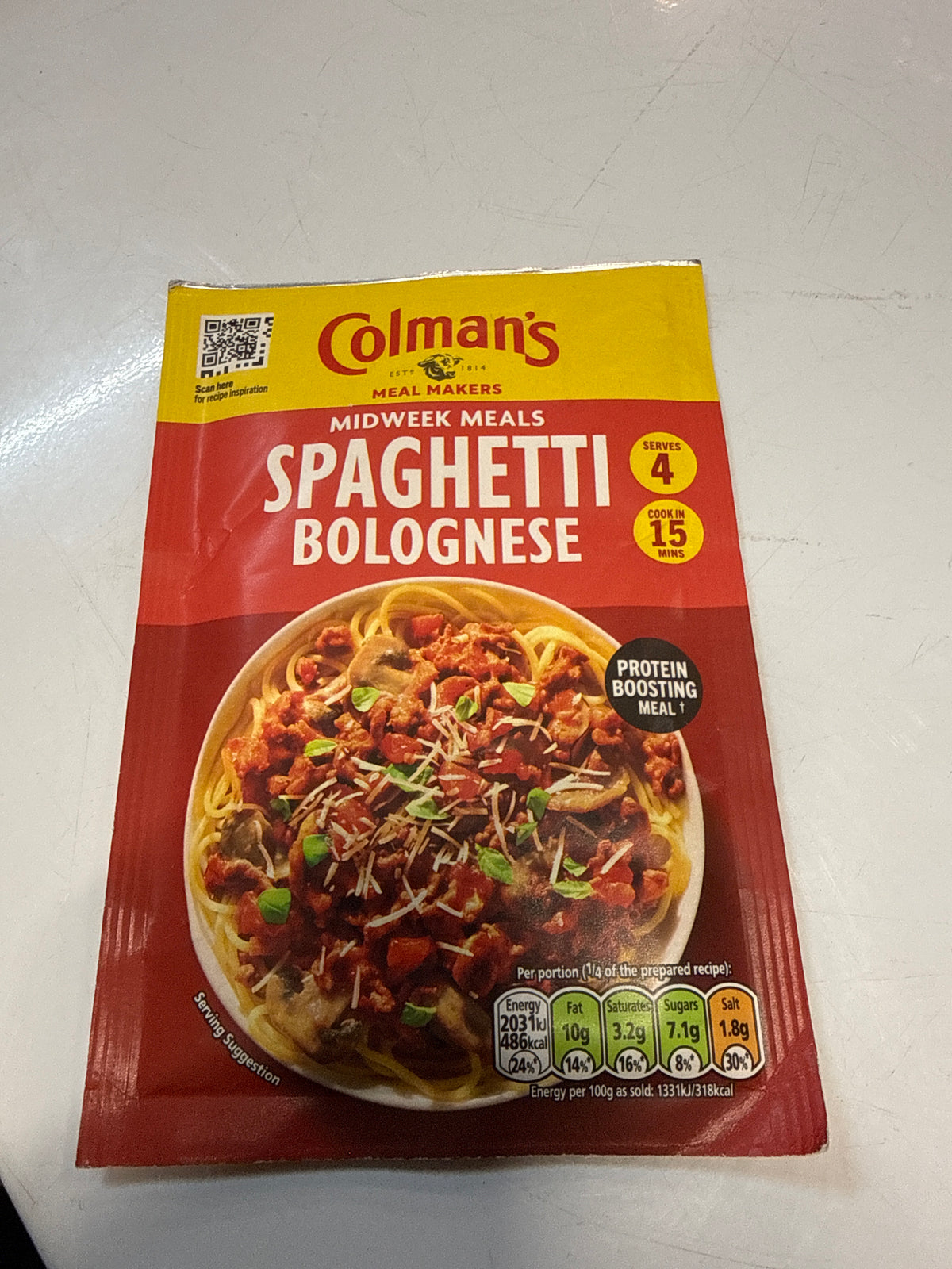 Colmans Spaghetti Bolognese Sachet