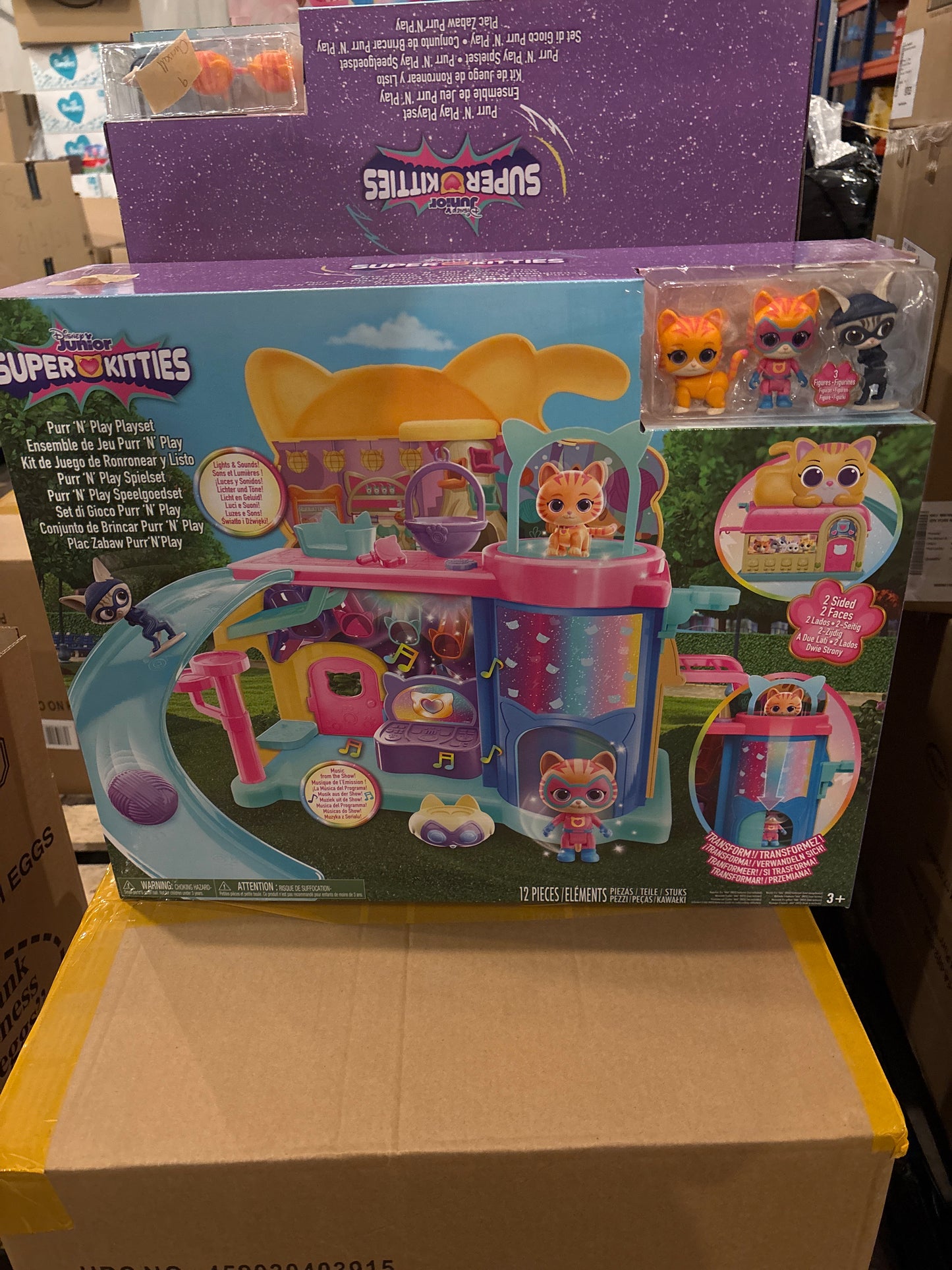 2 x Superkitties Pur N Play Playset - RRP £48