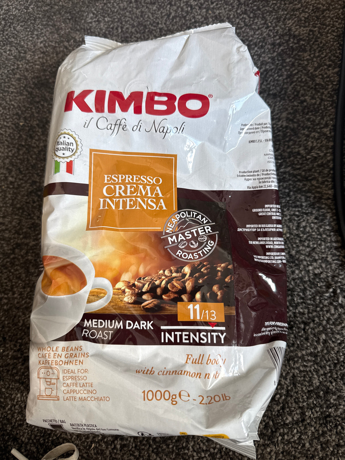 Kimbo - Espresso Crema Intensa 1000g