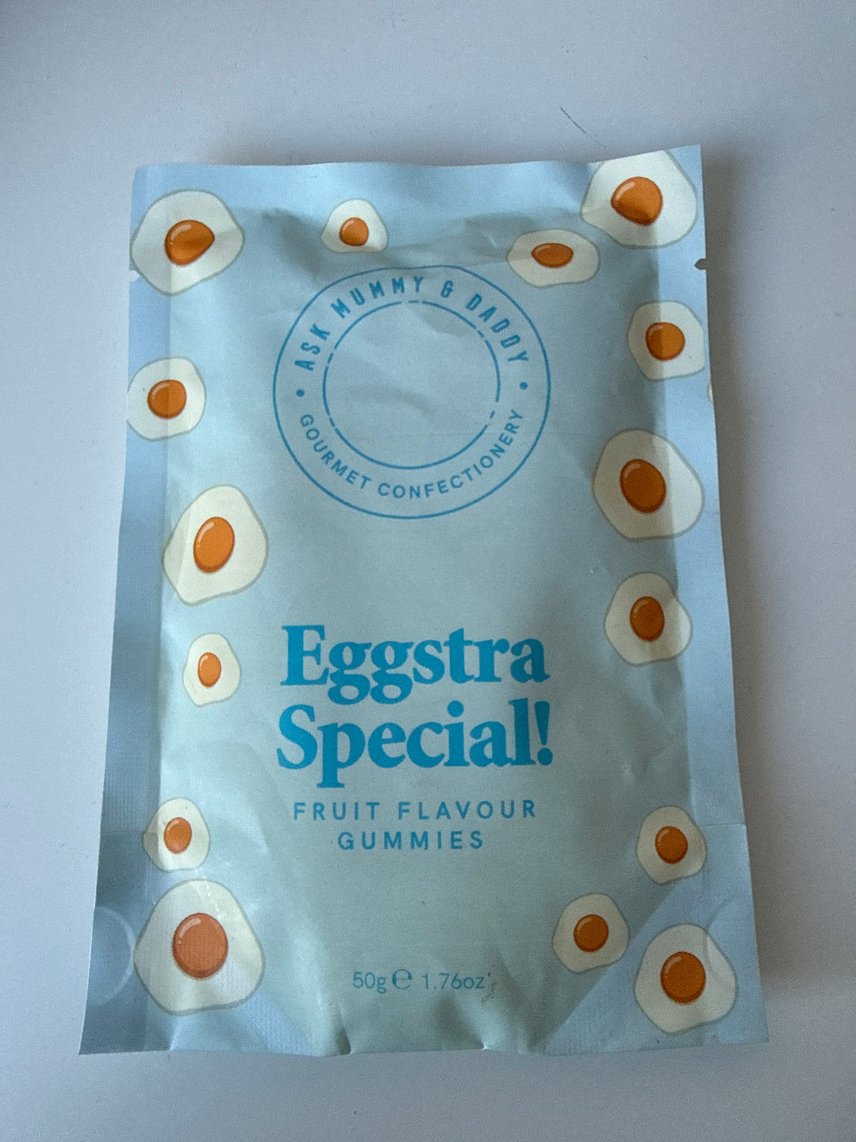 Ask mummy & daddy - Eggstra special fruit flavour gummies