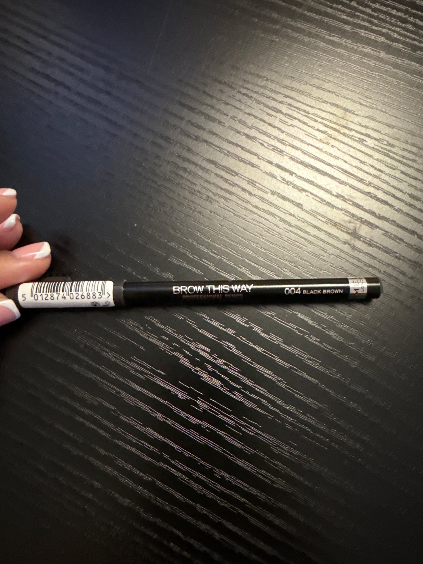Rimmel London Brow This Way Pencil - 004 Black Brown