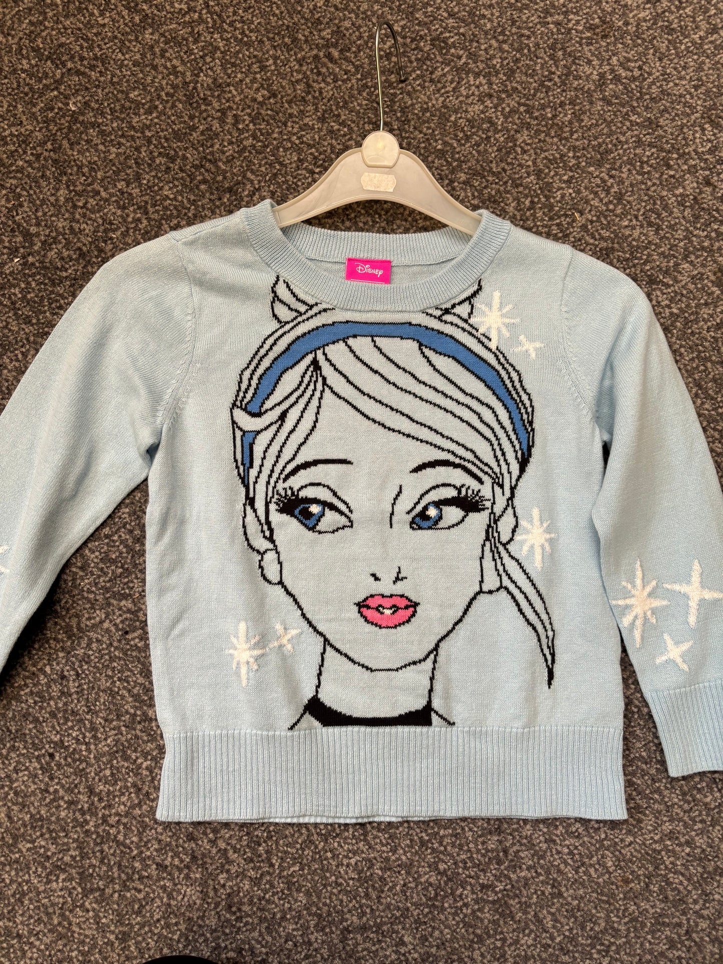 Spotted Zebra x Disney (age 4-5) jumper