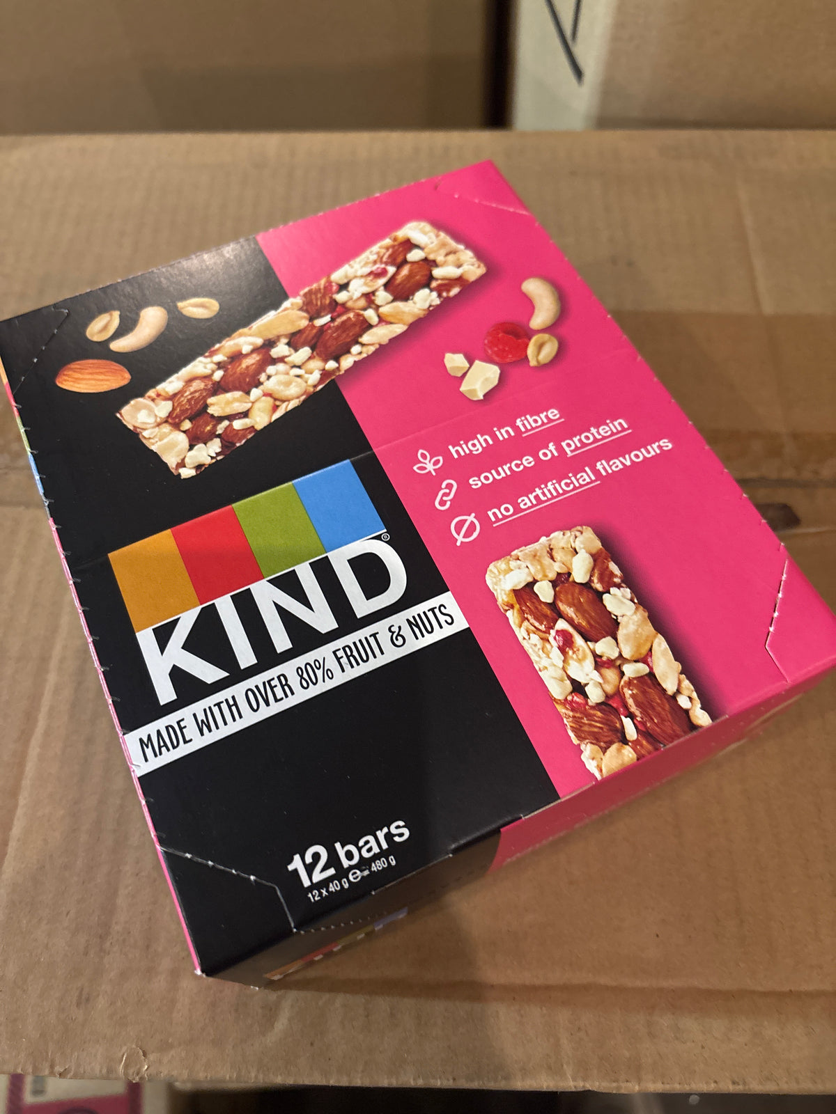 Kind White Chocolate and Raspberry 12pk
