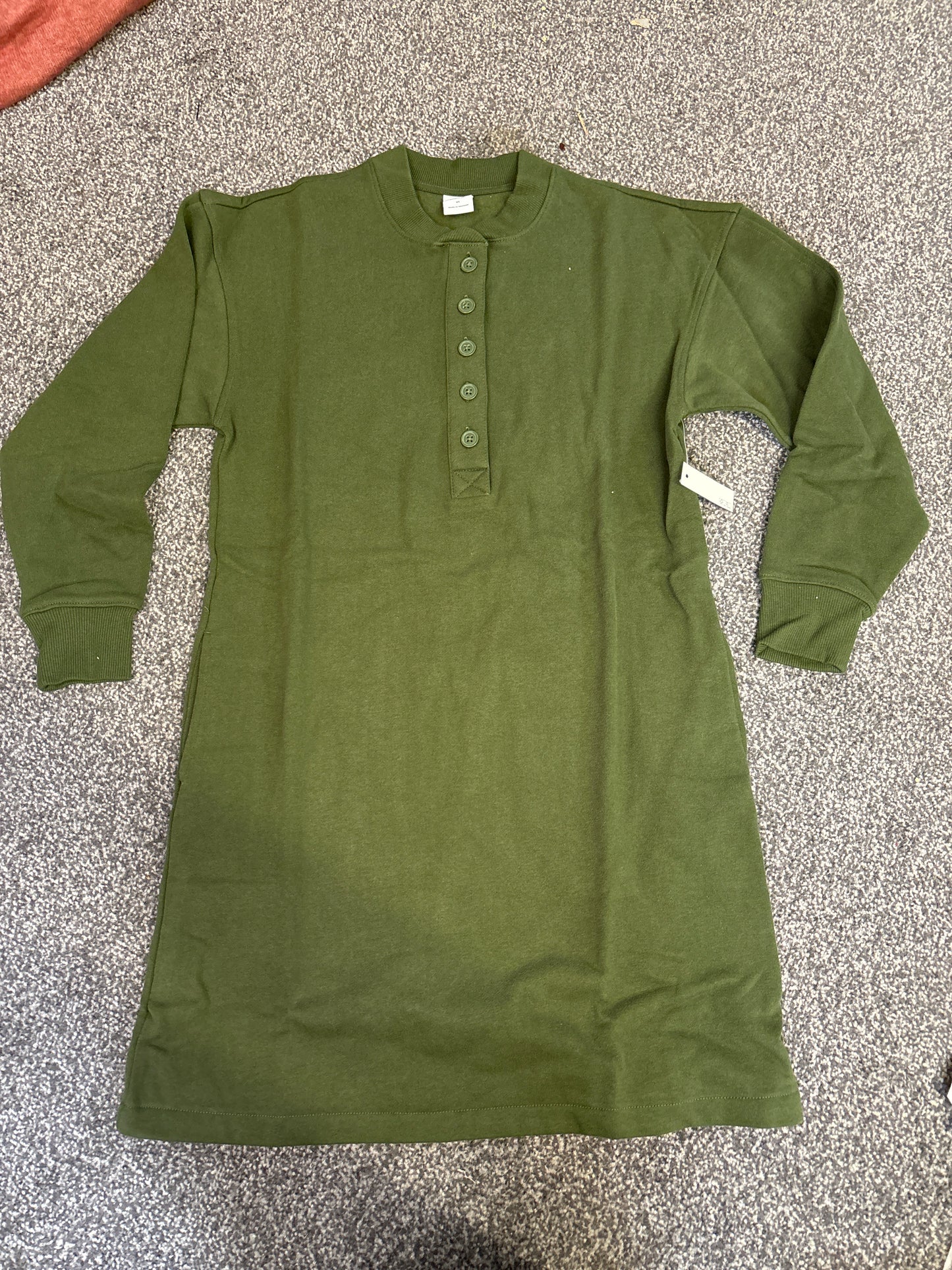 Amazon Essentials (XS) Khaki Jumper Dress
