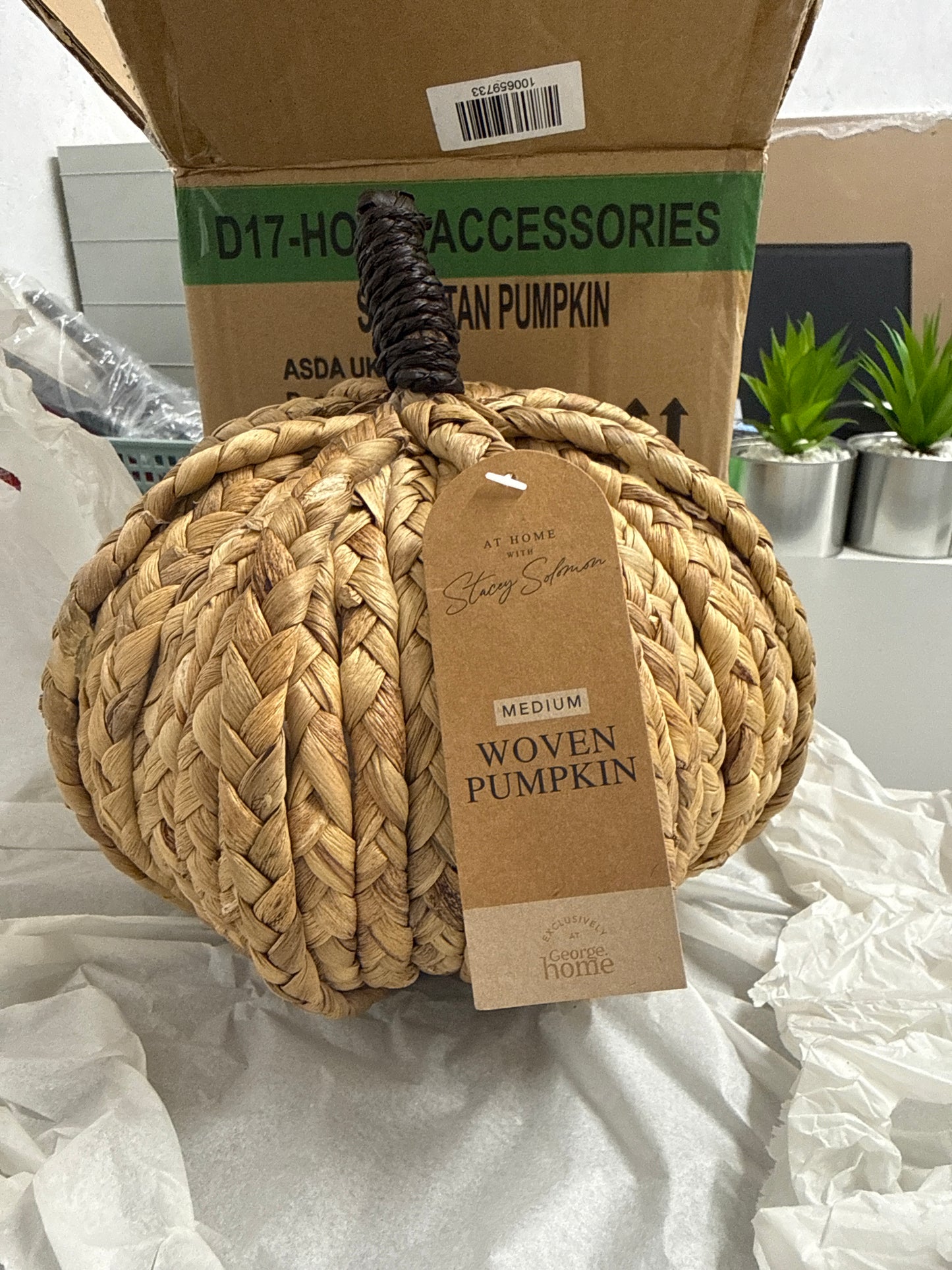 Stacey Solomon Rattan Pumpkin