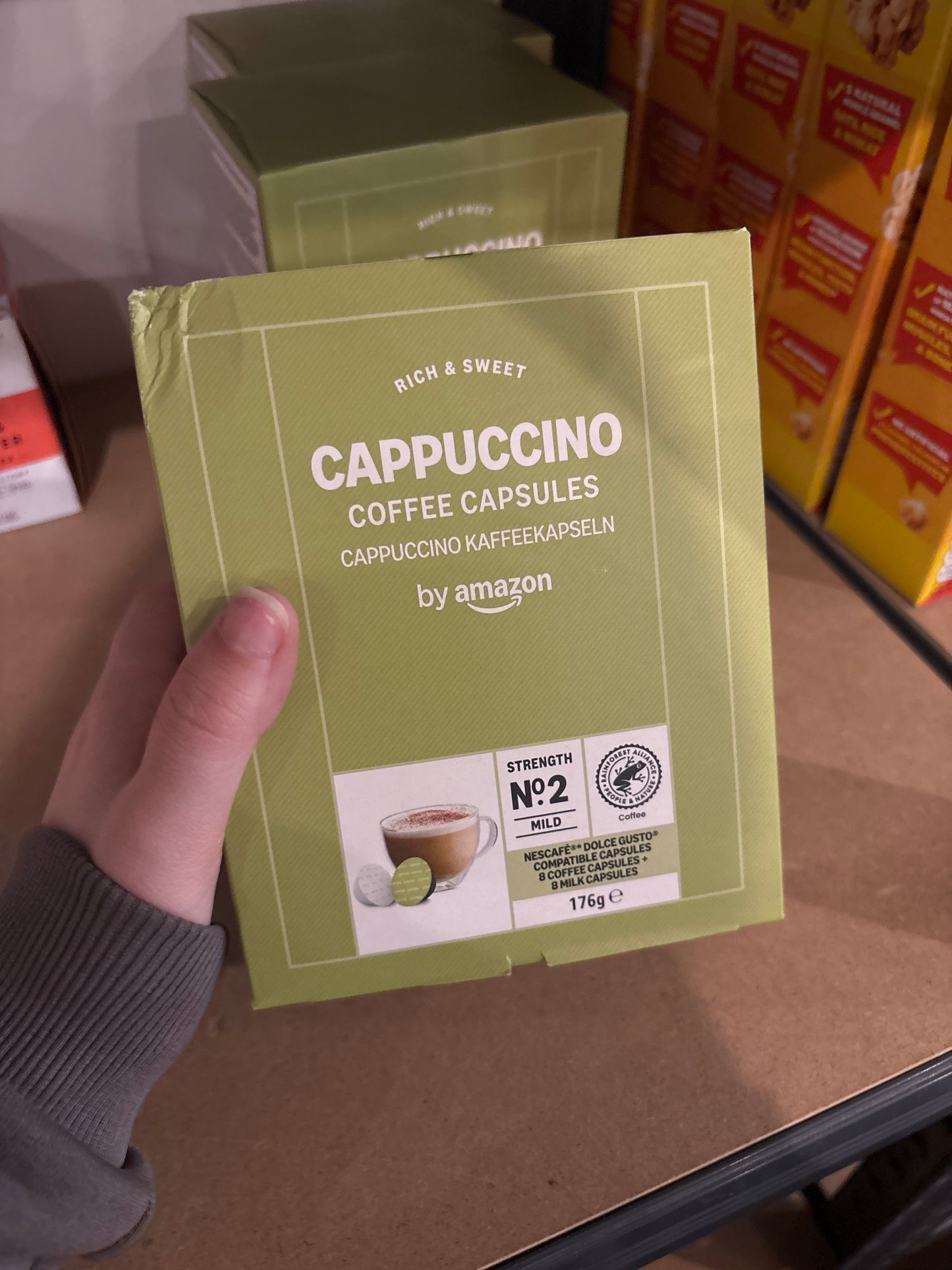Amazon Dolce Gusto Pods Cappucino
