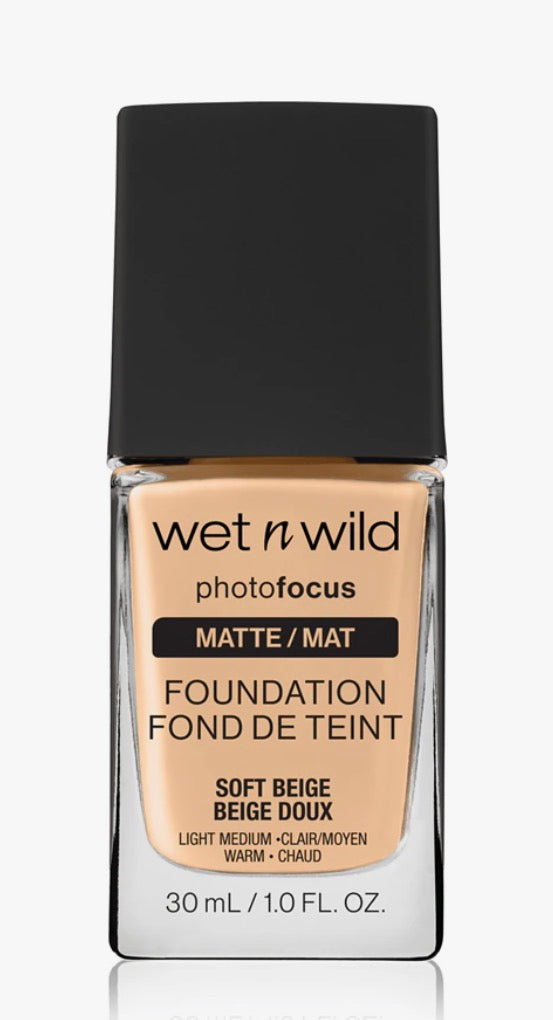 Wet N Wild - Matte Foundation - Shade: Soft Beige