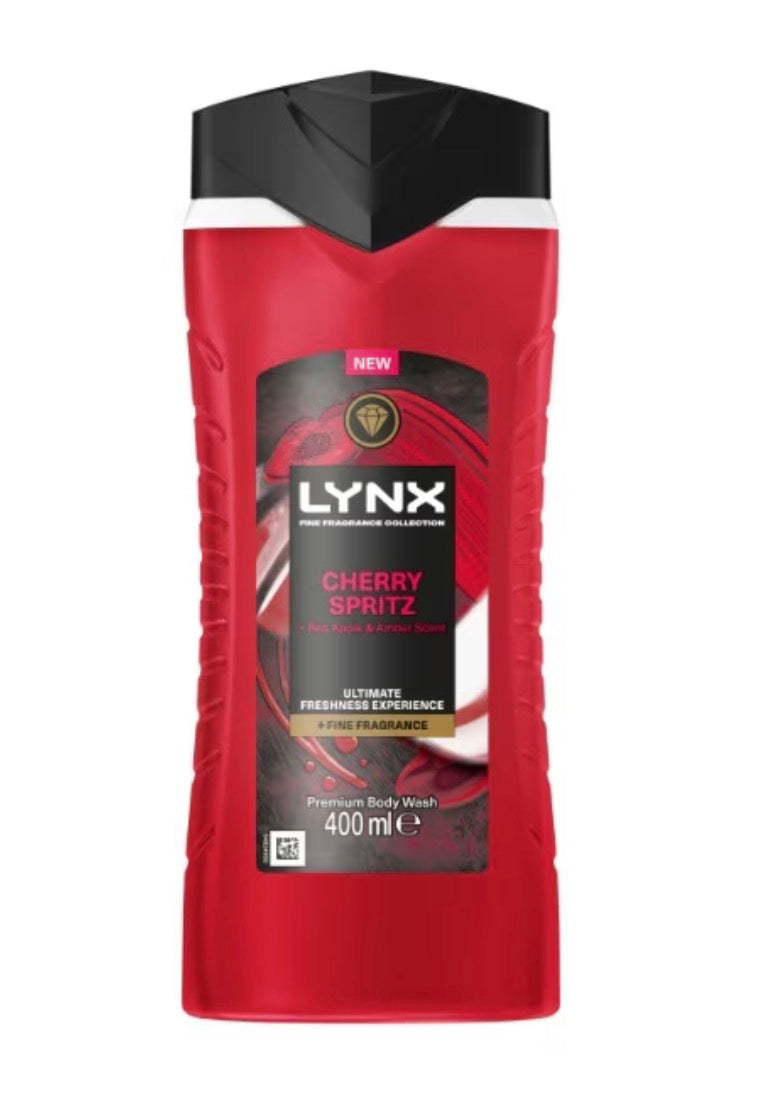 Lynx Cherry Spritz Shower Gel Men 400ml