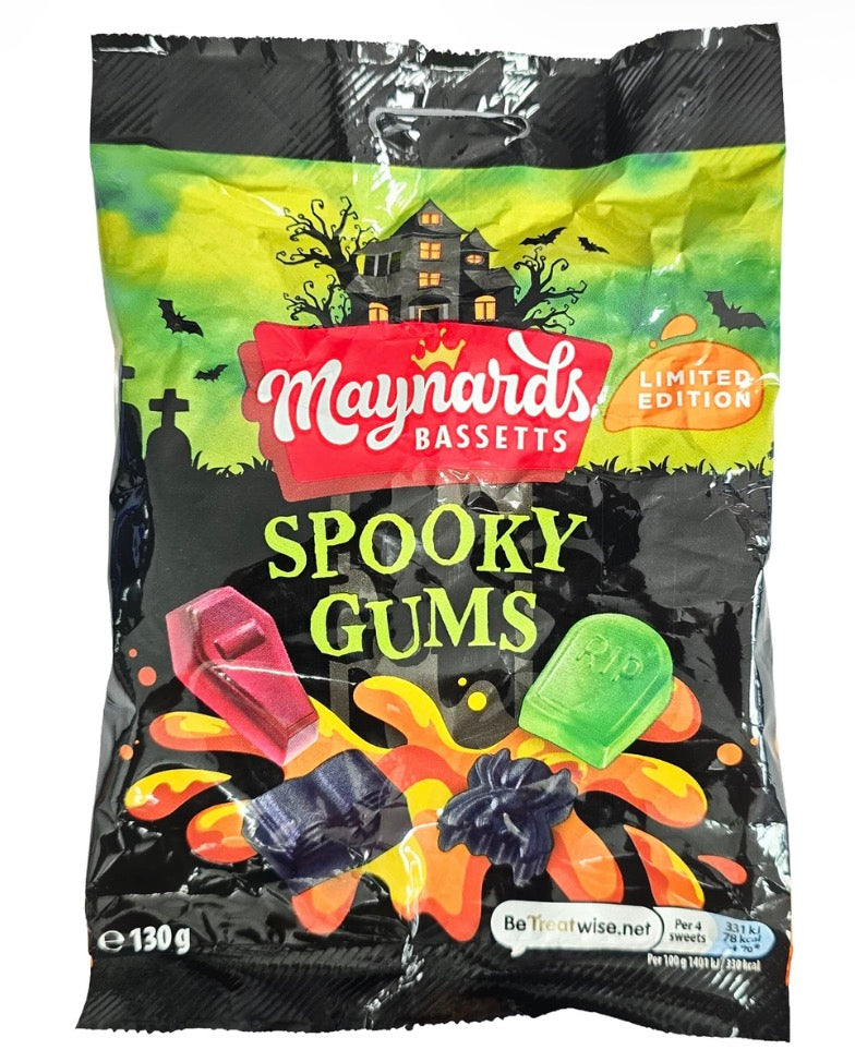 Maynards Spooky Gums Sweets 130g