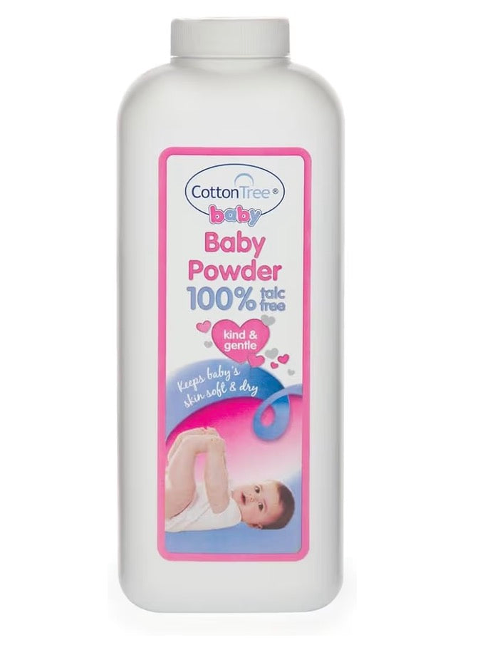 Cotton Tree Baby Powder, Talc Free – 280g