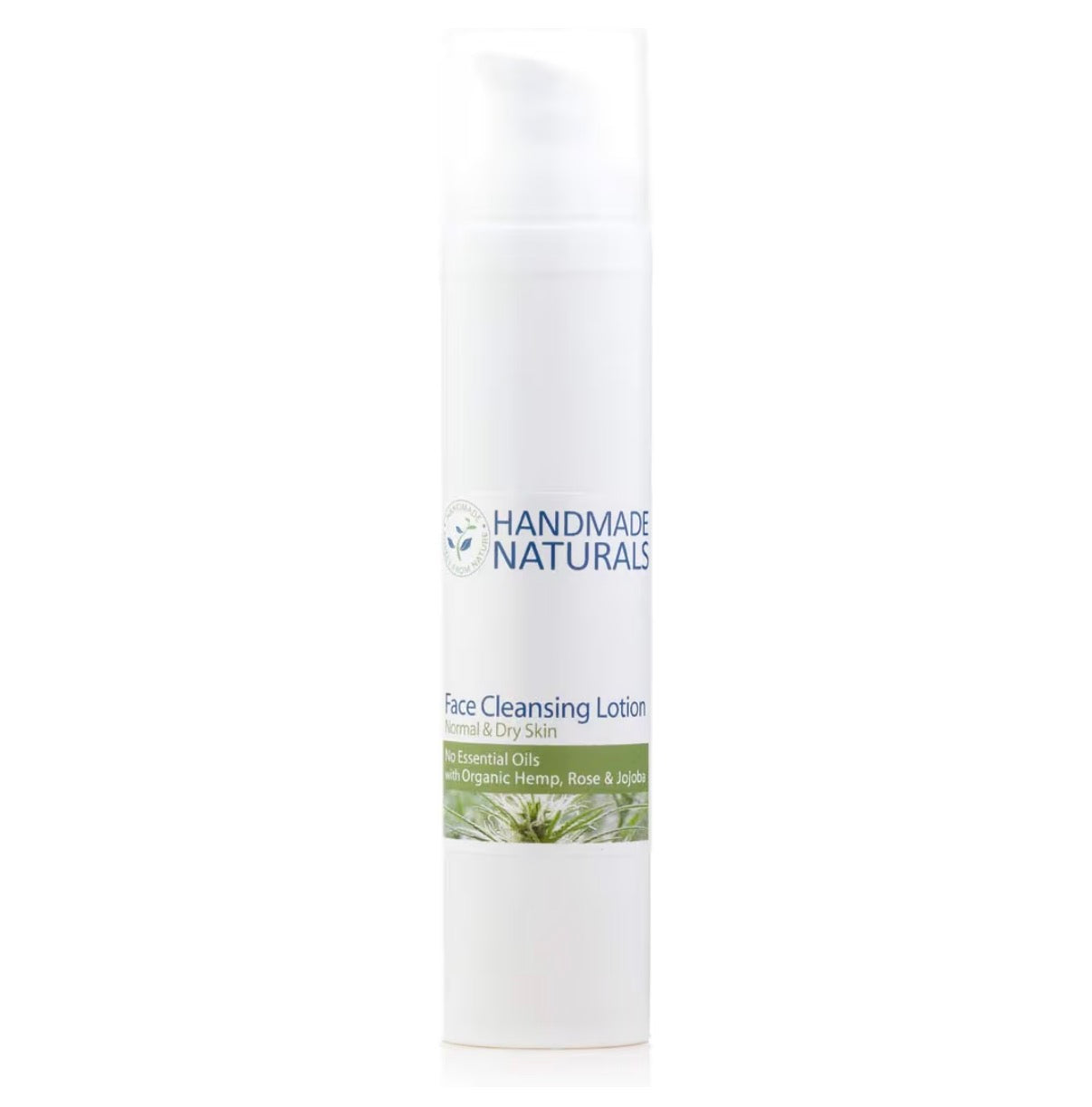 Handmade Naturals Facial Cleanser, Rose/Hemp and Jojoba - 100ml