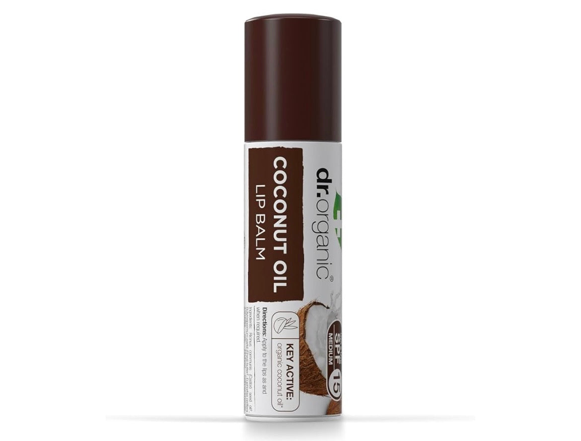 Dr Organic Coconut Oil Lip Balm