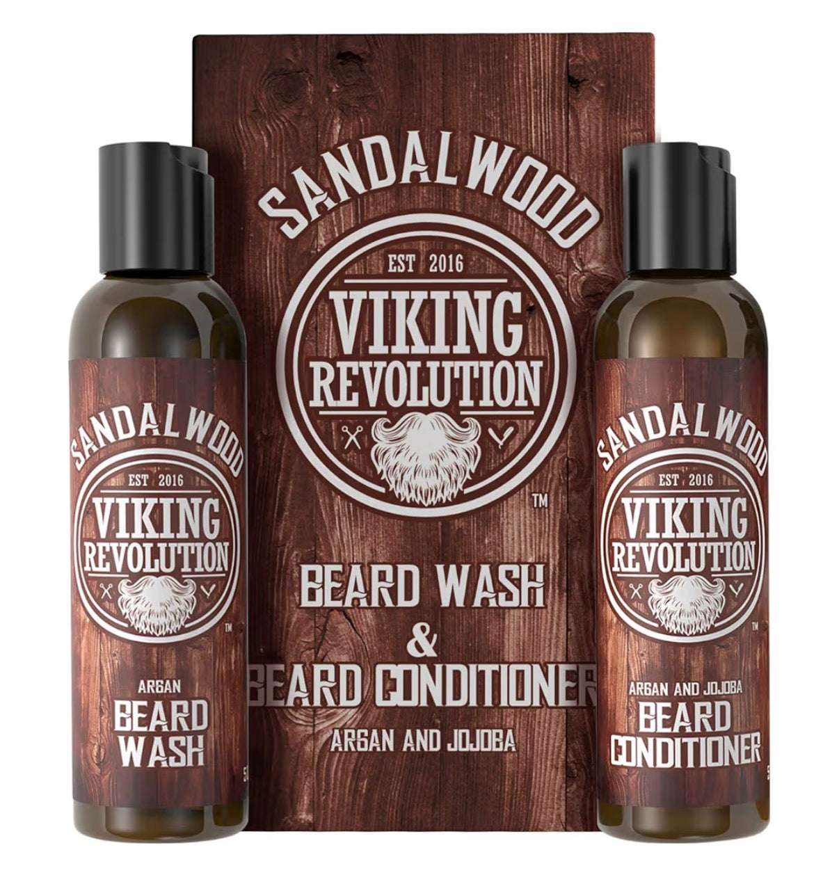 Viking Revolution - Beard Shampoo And Conditioner - (Contains 2x150ml)