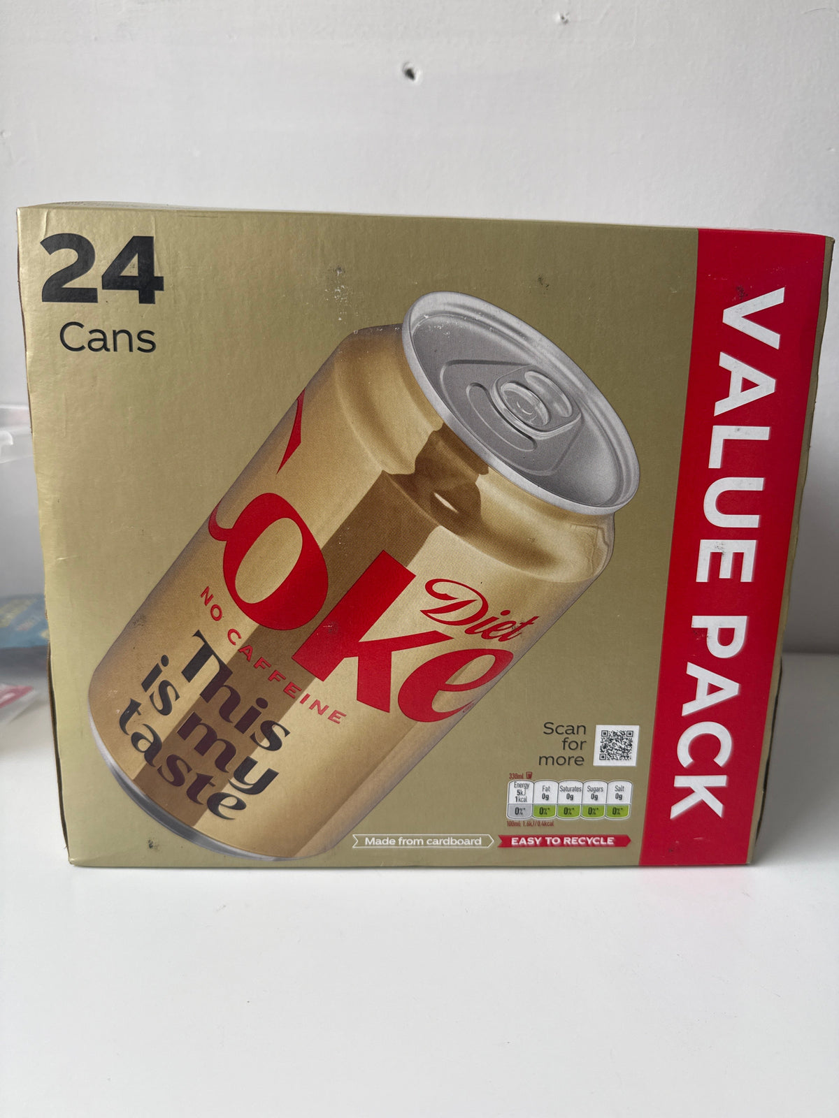 Caffeine Free Diet Coke 24 Pack